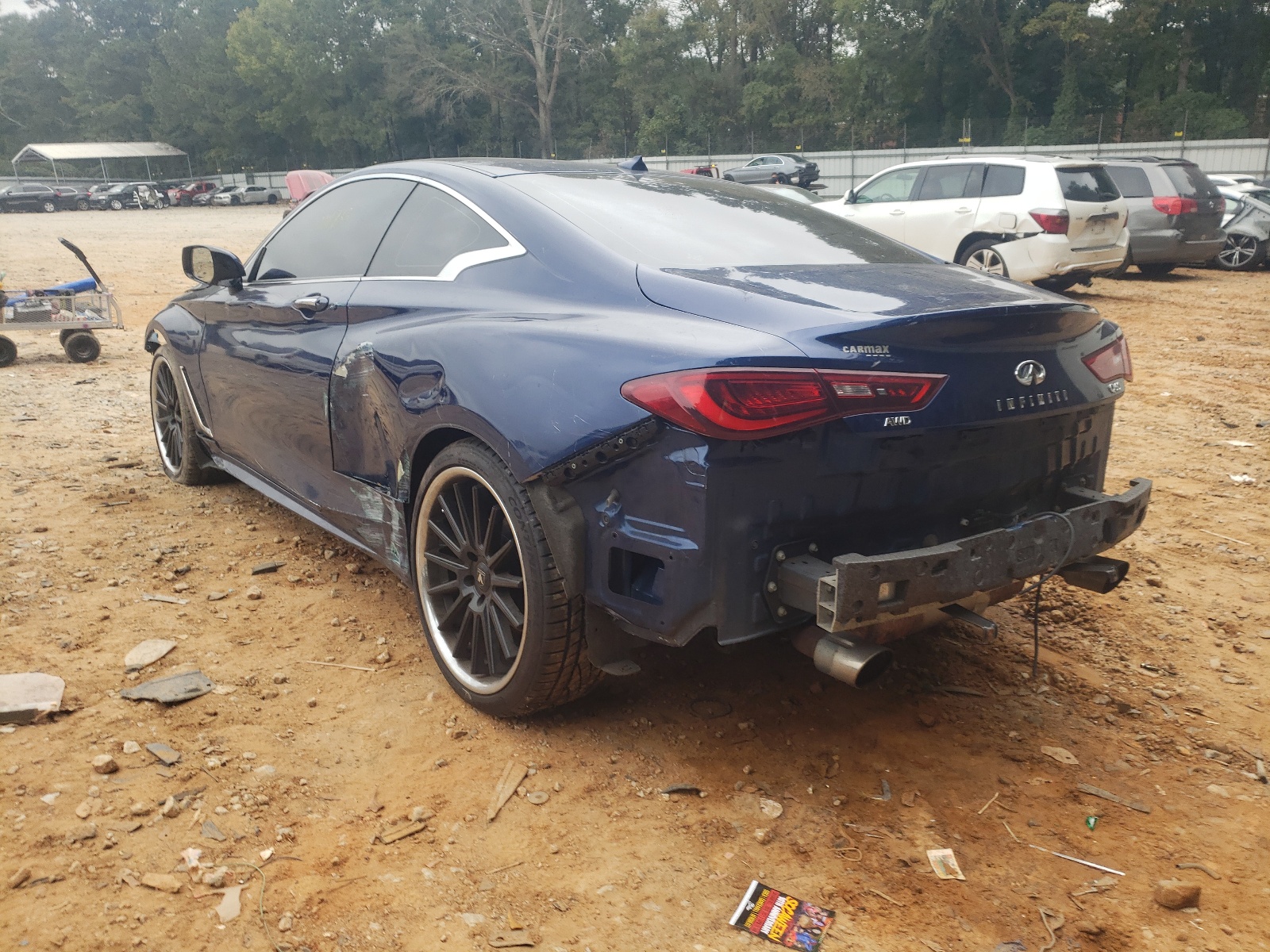 Photo 3 from auction – 2017 INFINITI Q60 PREMIU with VIN JN1EV7EL2HM554179