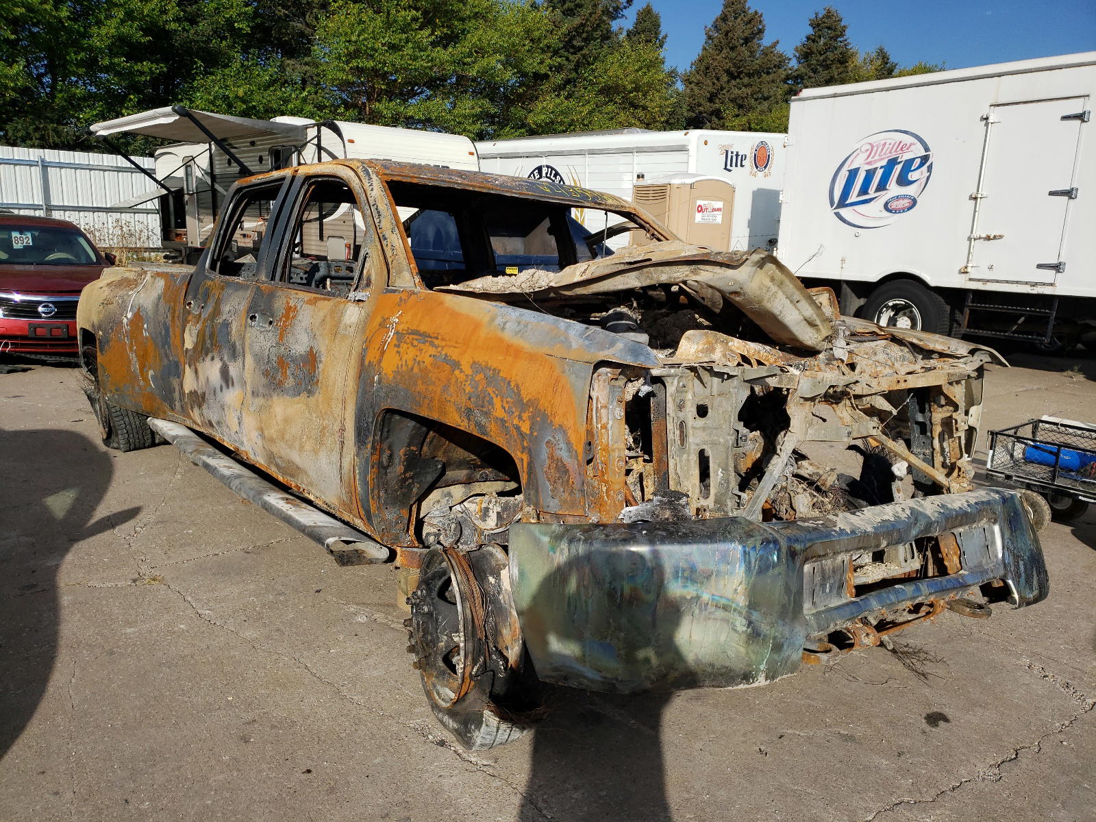 CHEVROLET SILVERADO 2017 with VIN 1GC4CYCY2HF126152 - Photo from auction