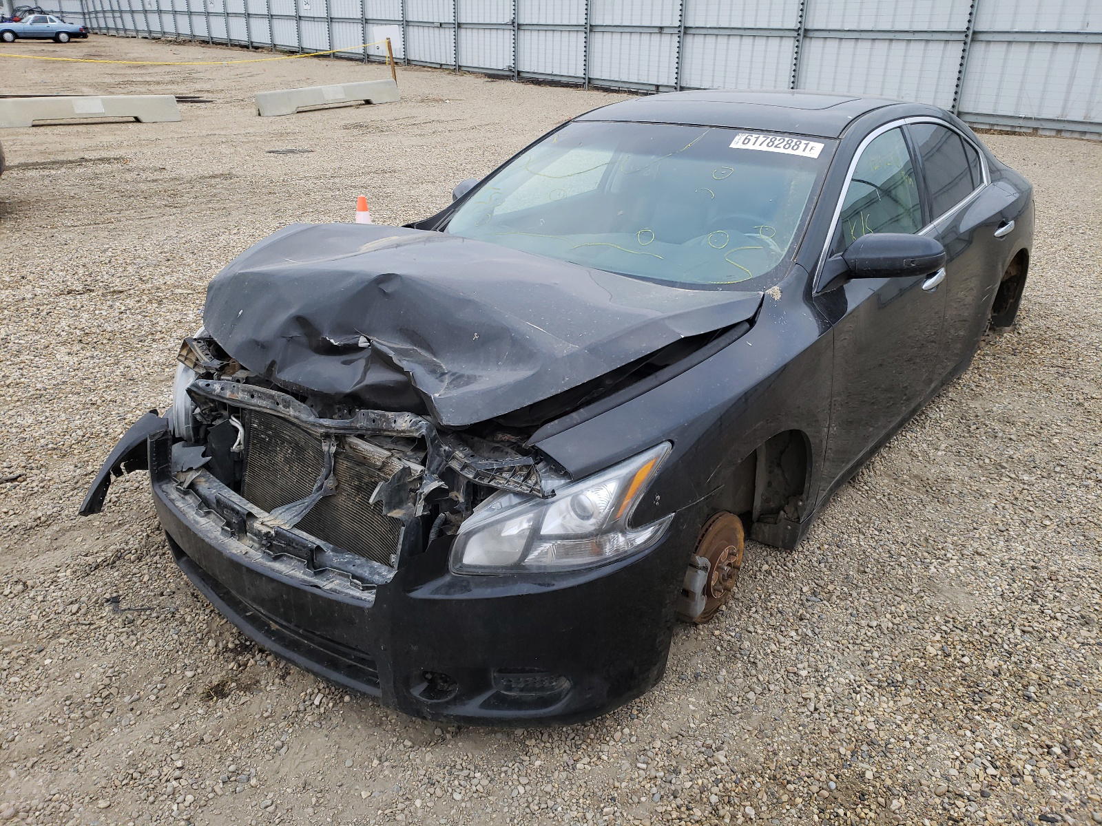 Photo 2 from auction – 2012 NISSAN MAXIMA S with VIN 1N4AA5AP4CC819953