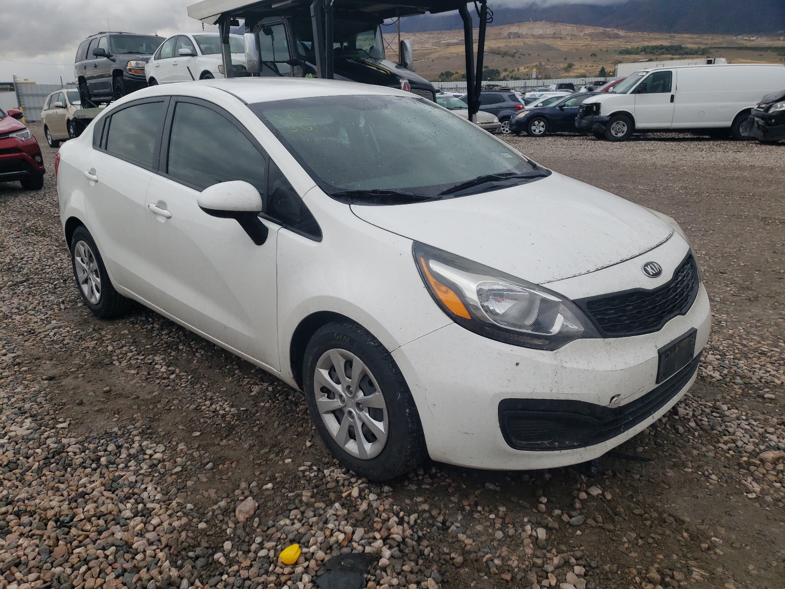 Photo 1 from auction – 2013 KIA RIO LX with VIN KNADM4A31D6144436