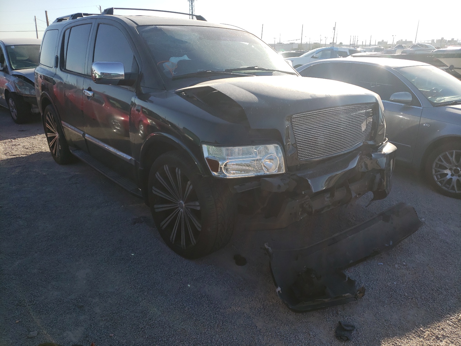 INFINITI QX56 2006 with VIN 5N3AA08A26N803972 - Photo from auction