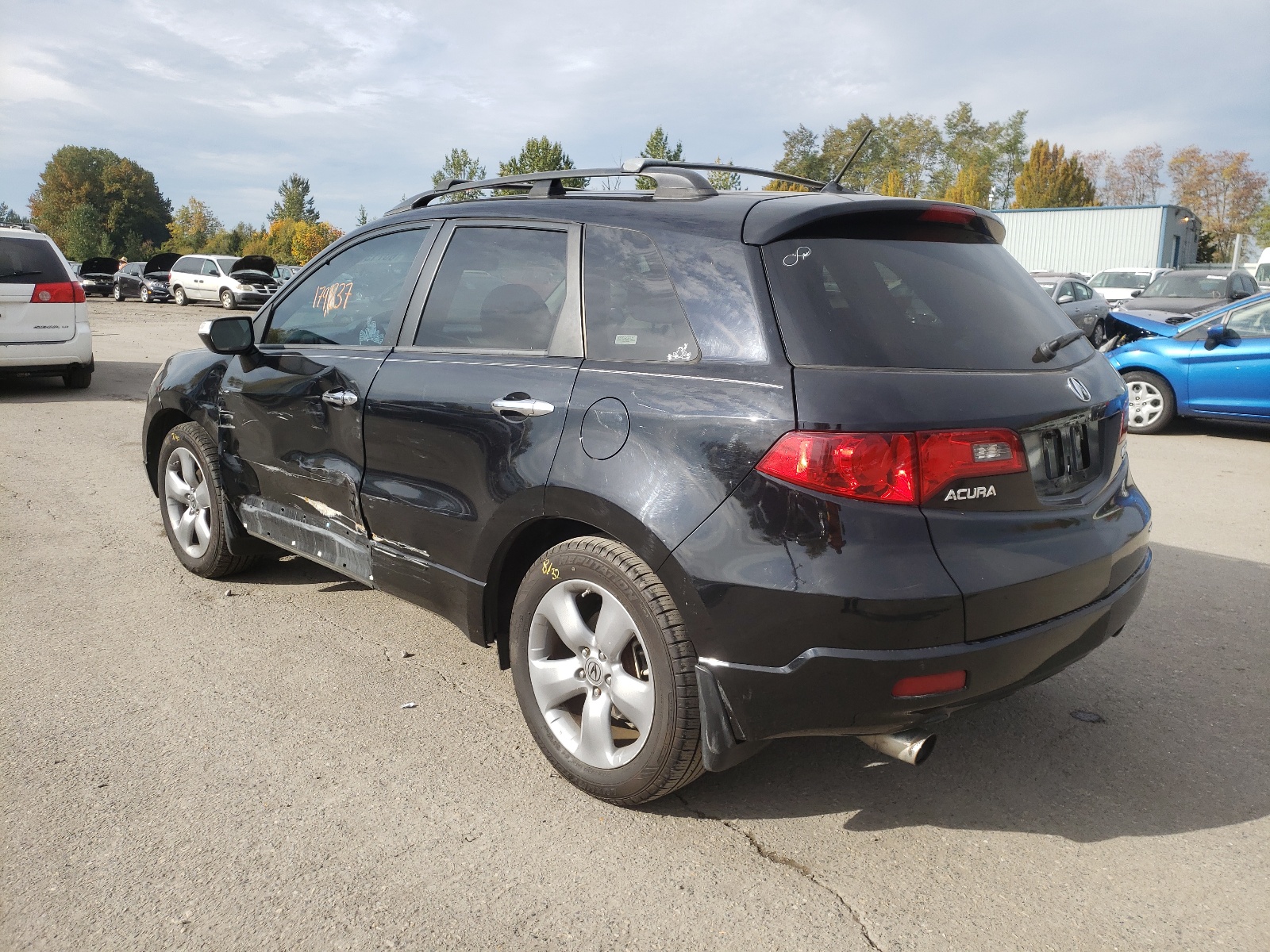 Photo 3 from auction – 2007 ACURA RDX with VIN 5J8TB18257A011486