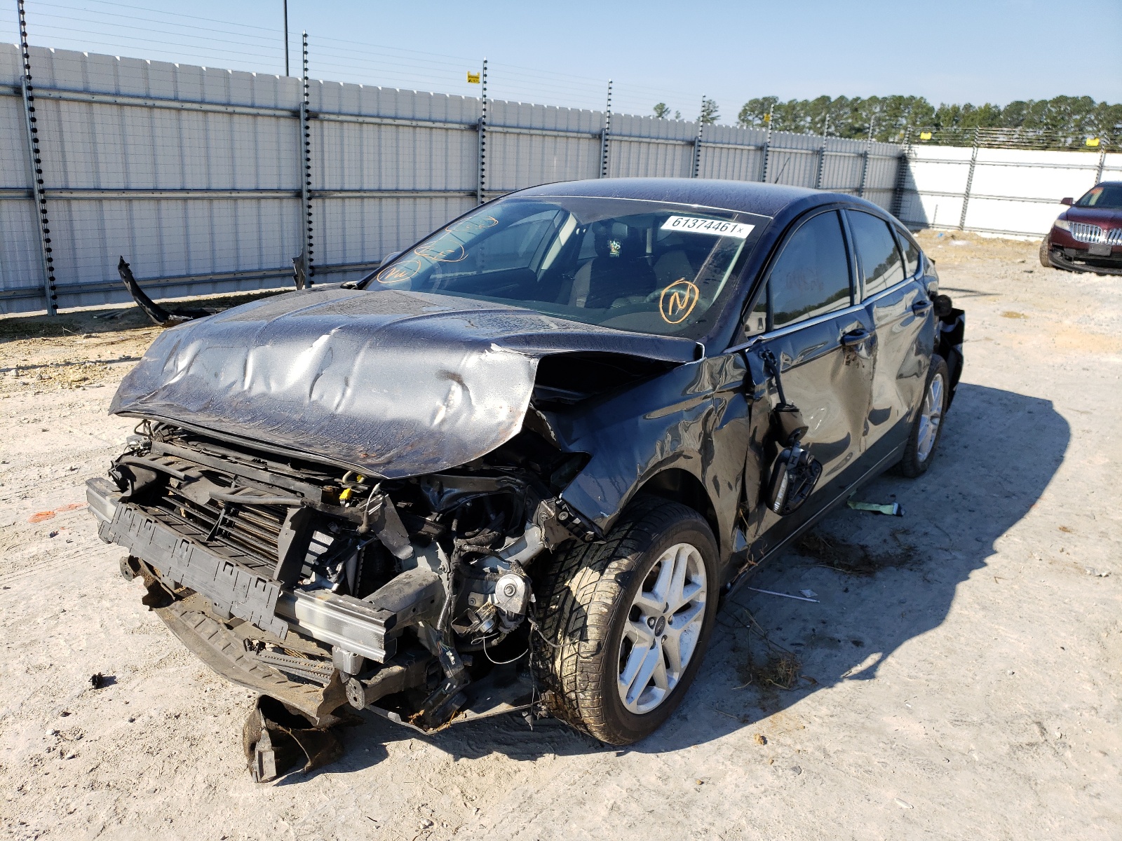 Photo 2 from auction – 2016 FORD FUSION SE with VIN 1FA6P0H70G5116437