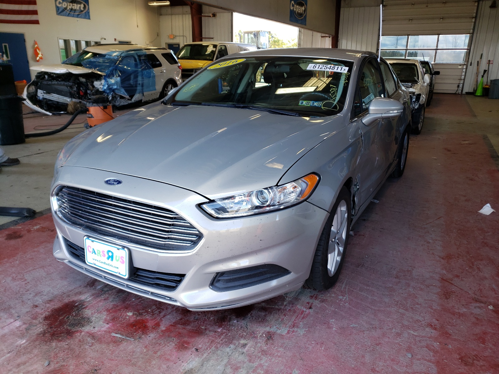 Photo 2 from auction – 2016 FORD FUSION SE with VIN 3FA6P0H77GR205838