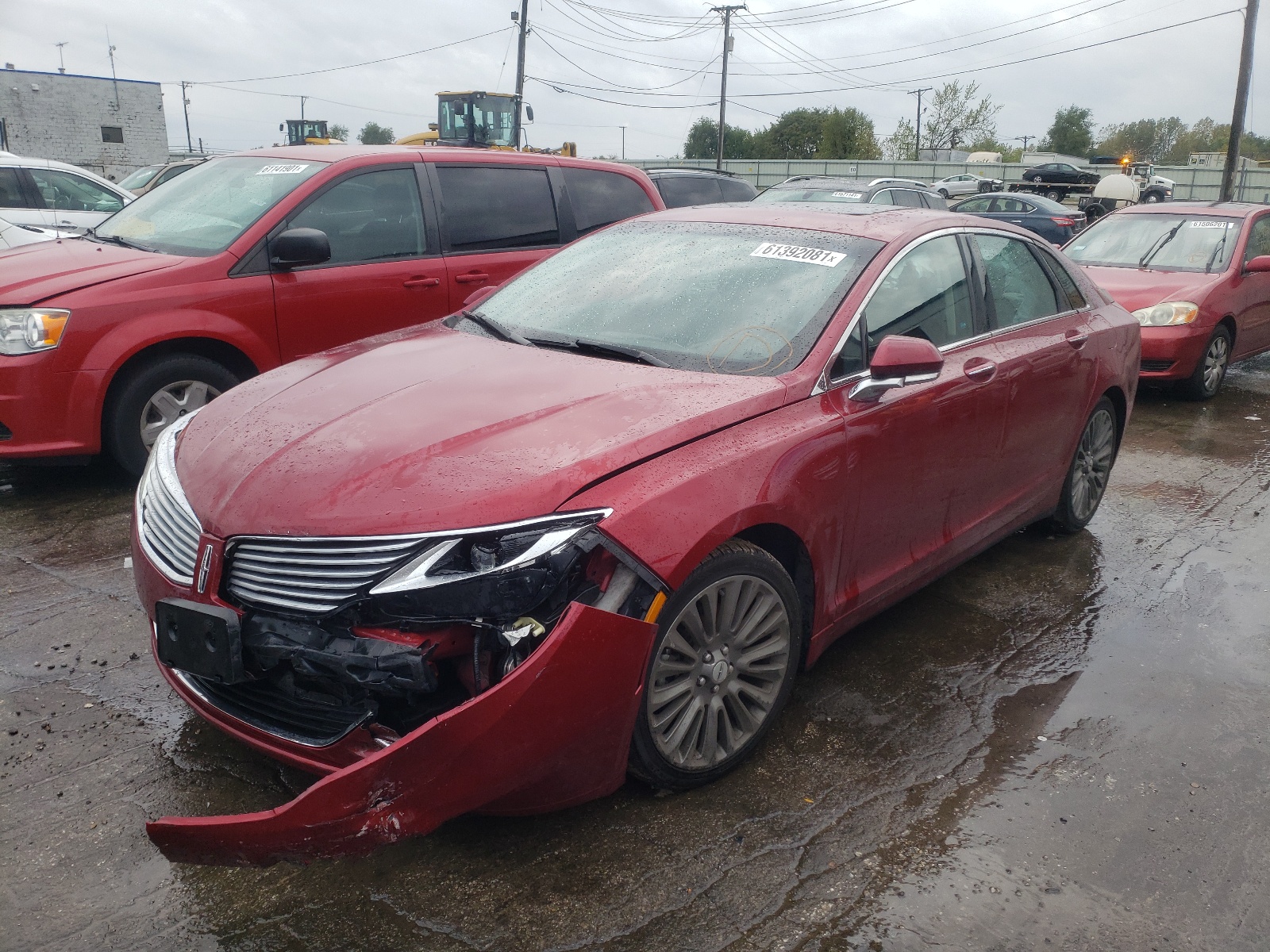 Photo 2 from auction – 2014 LINCOLN MKZ with VIN 3LN6L2G9XER834524