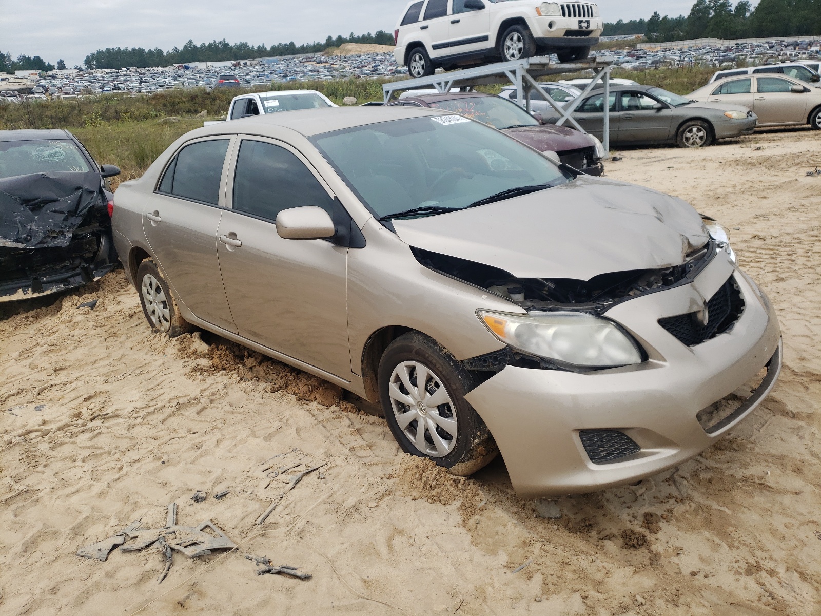 Photo 1 from auction – 2009 TOYOTA COROLLA BA with VIN 1NXBU40E69Z045901