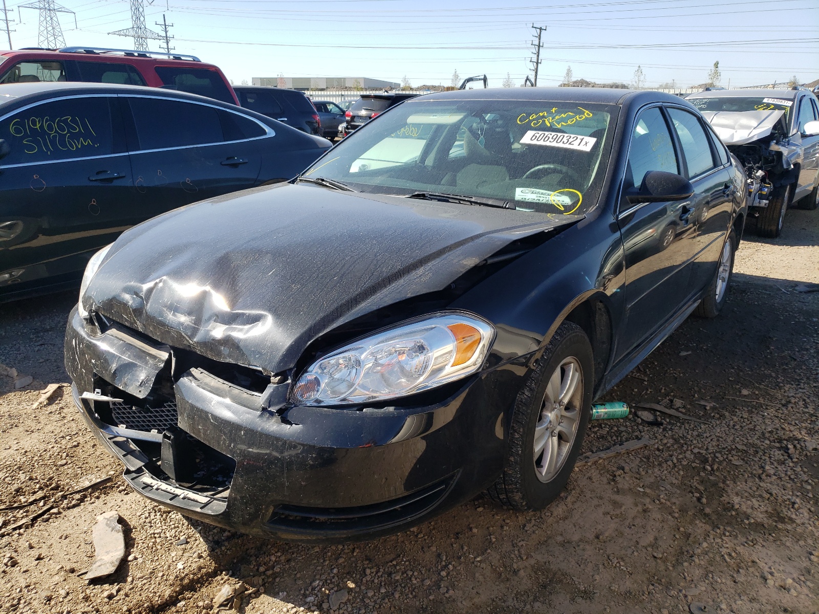 Photo 2 from auction – 2015 CHEVROLET IMPALA LIM with VIN 2G1WA5E38F1105155