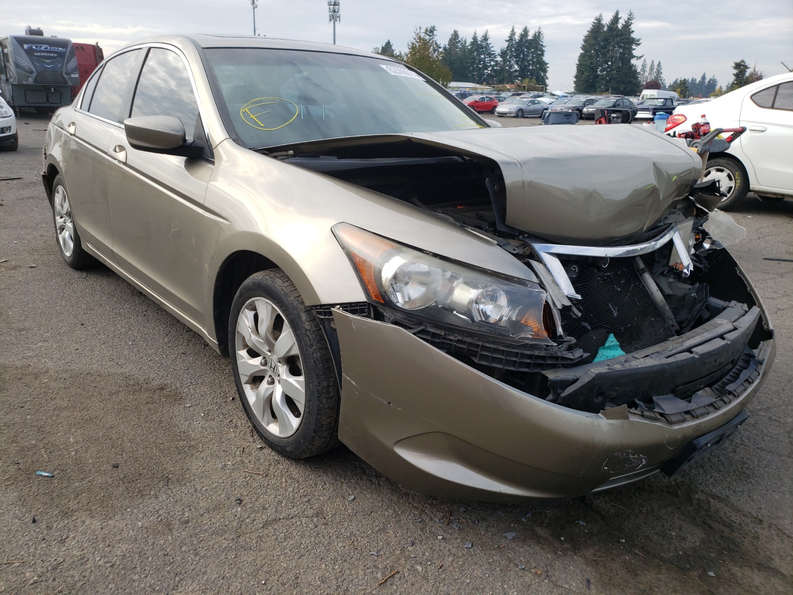 Photo 1 from auction – 2008 HONDA ACCORD EX with VIN JHMCP26718C056059