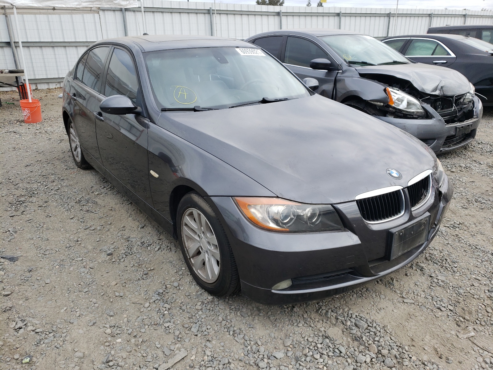 BMW 325 I 2006 with VIN WBAVB13576PT03223 - Photo from auction