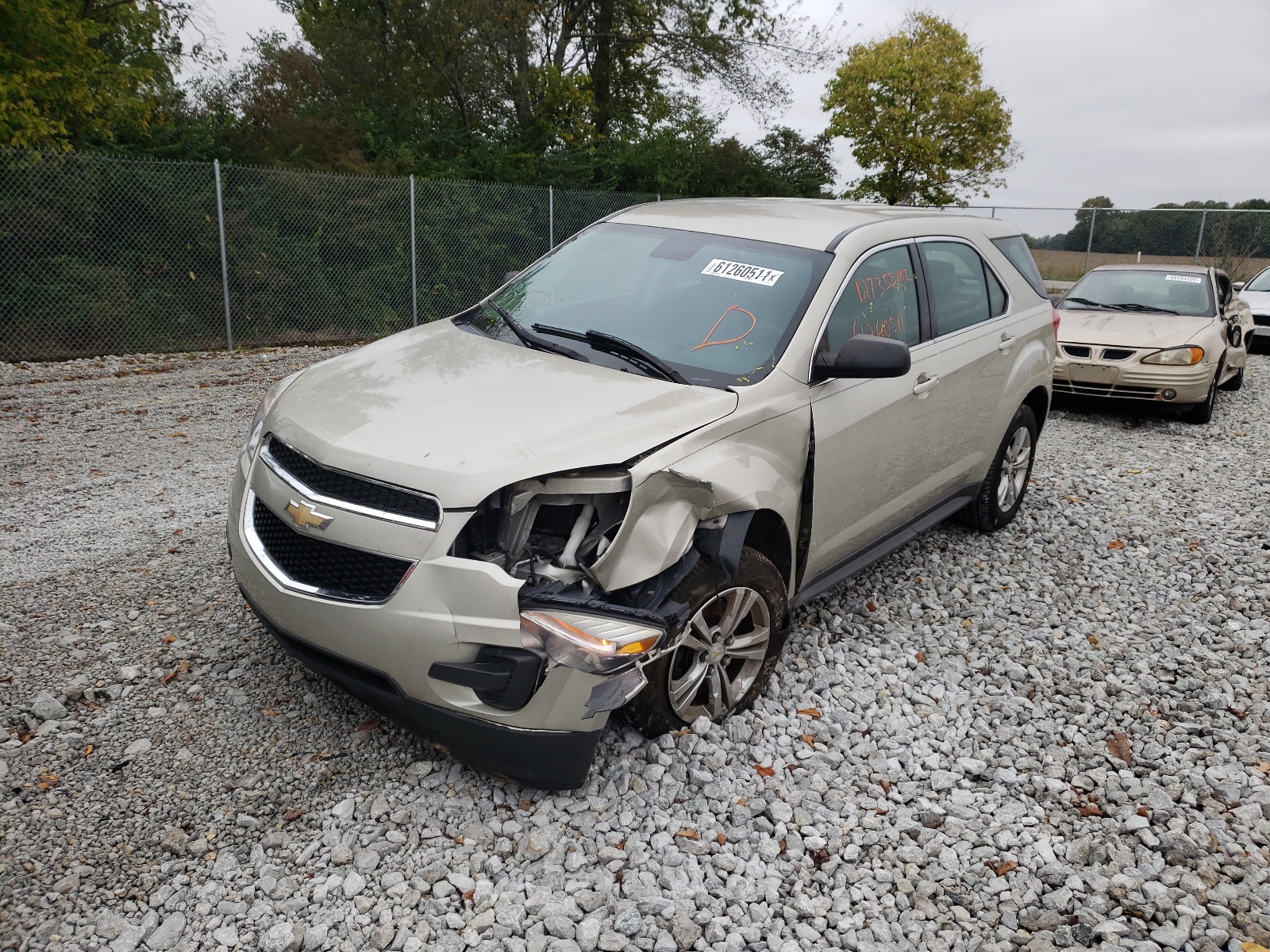 Photo 2 from auction – 2013 CHEVROLET EQUINOX LS with VIN 2GNALBEK6D1251835
