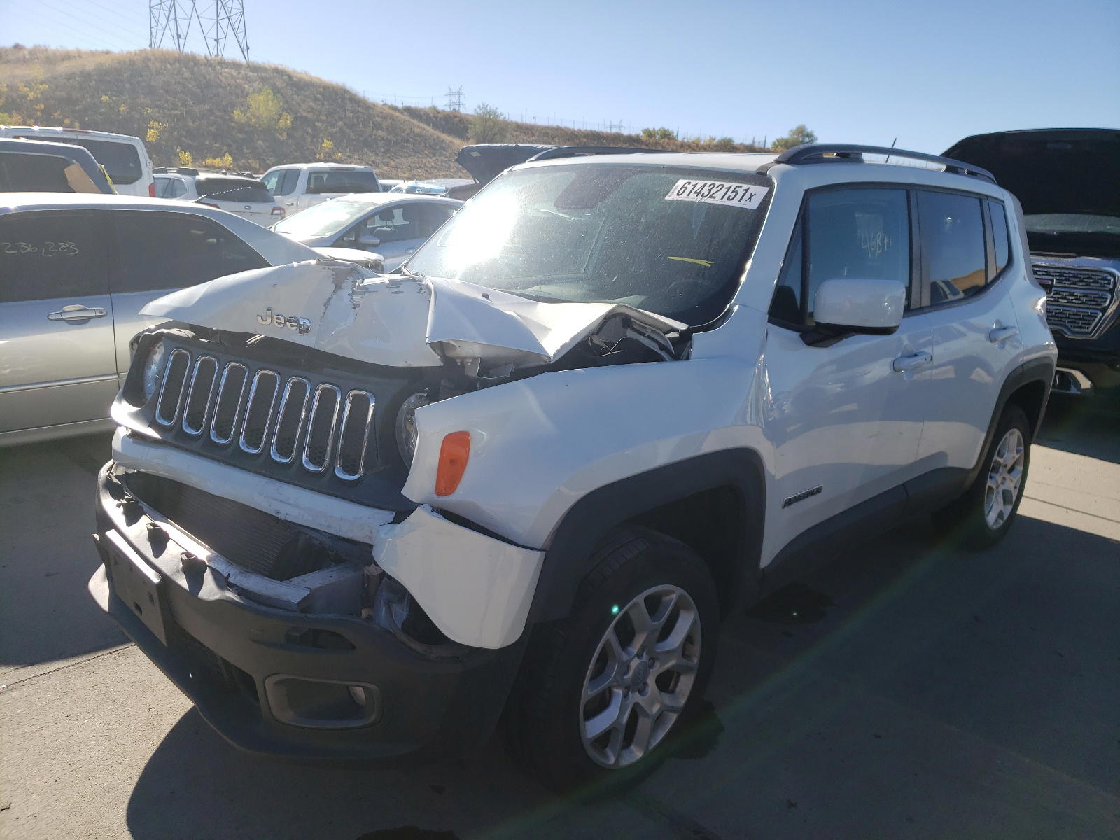 Photo 2 from auction – 2017 JEEP RENEGADE L with VIN ZACCJBBB9HPG42341