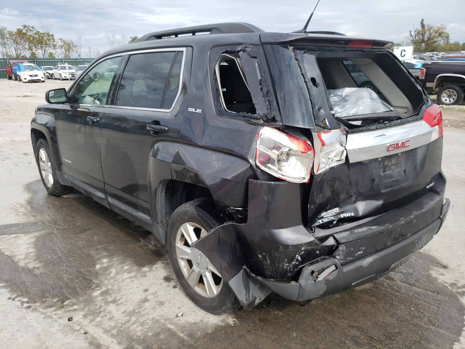 Photo 9 from auction – 2013 GMC TERRAIN SL with VIN 2GKFLTEK0D6139124