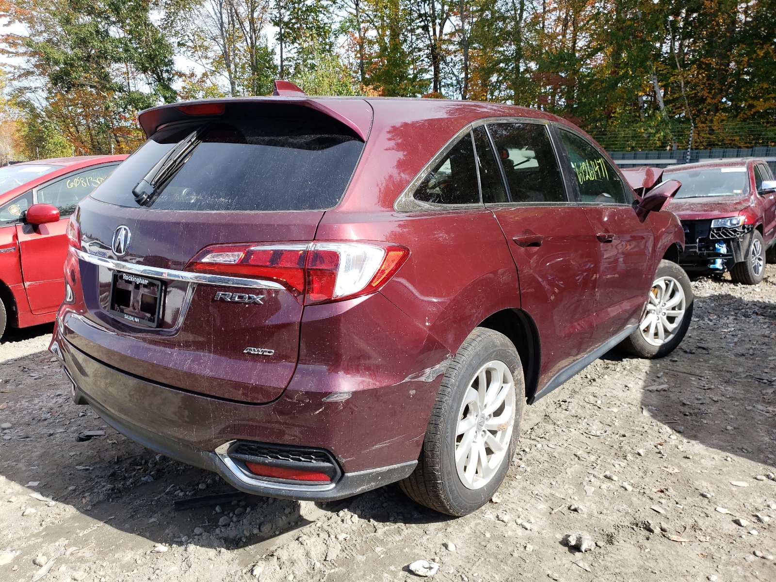 Photo 4 from auction – 2017 ACURA RDX with VIN 5J8TB4H34HL016131