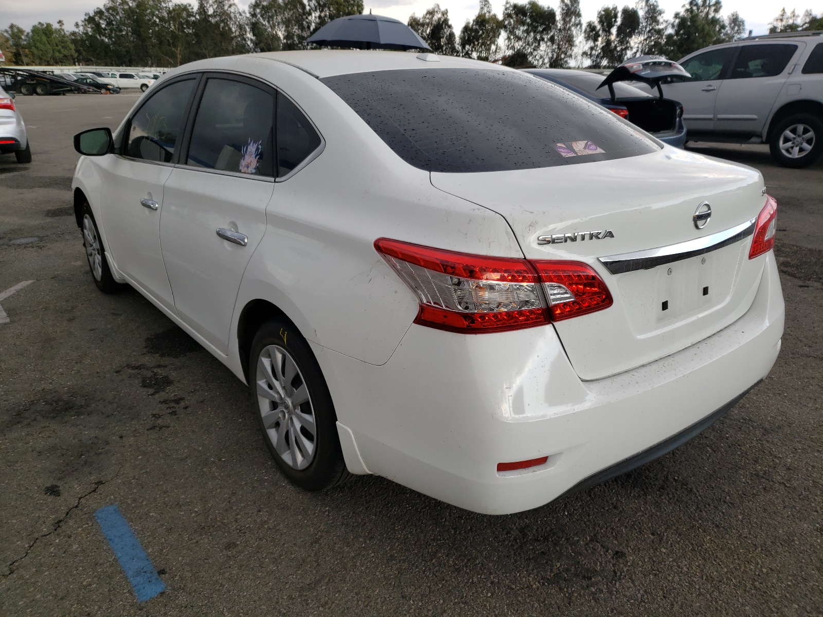 Photo 3 from auction – 2015 NISSAN SENTRA S with VIN 3N1AB7AP9FL686007