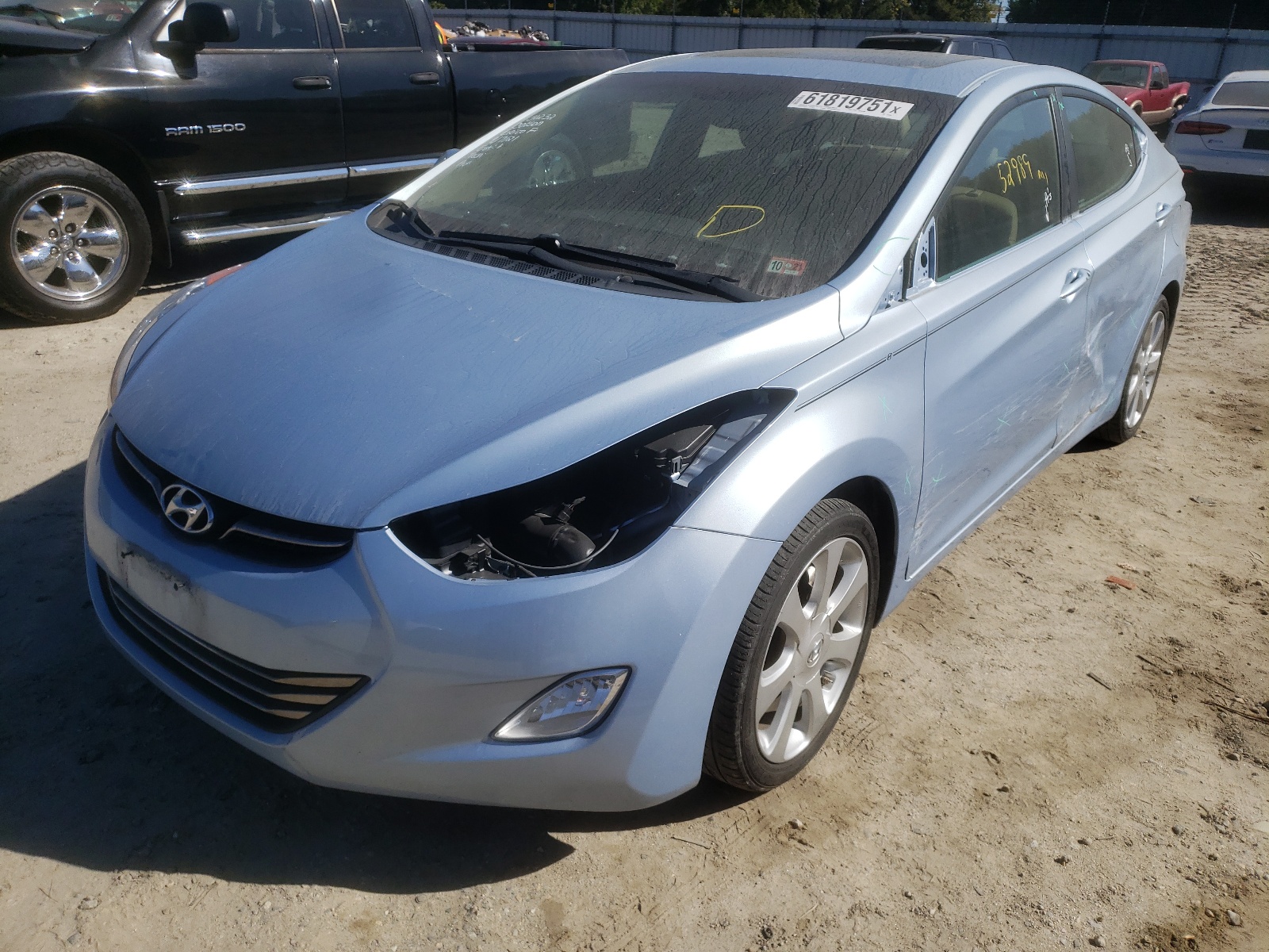 Photo 2 from auction – 2011 HYUNDAI ELANTRA GL with VIN KMHDH4AE0BU125664