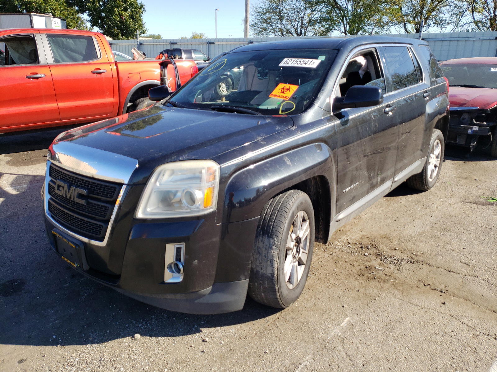 Photo 2 from auction – 2011 GMC TERRAIN SL with VIN 2CTFLREC4B6249036
