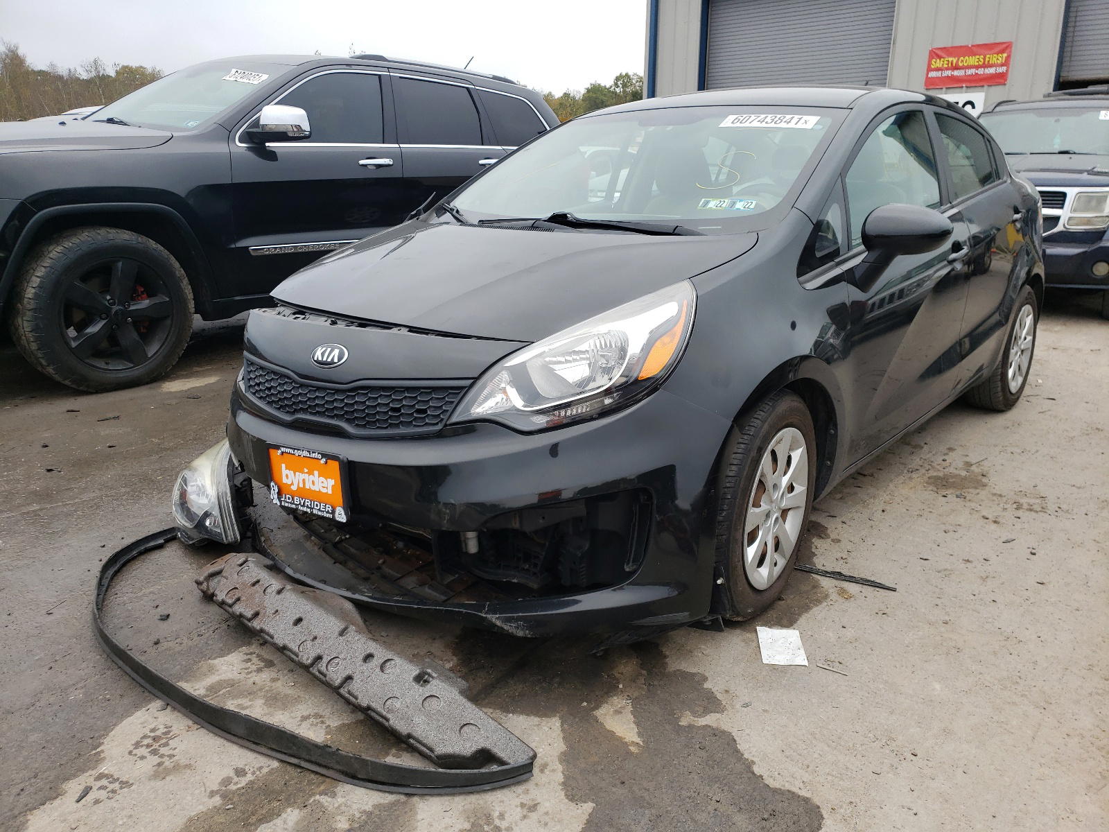 Photo 2 from auction – 2016 KIA RIO LX with VIN KNADM4A35G6537764