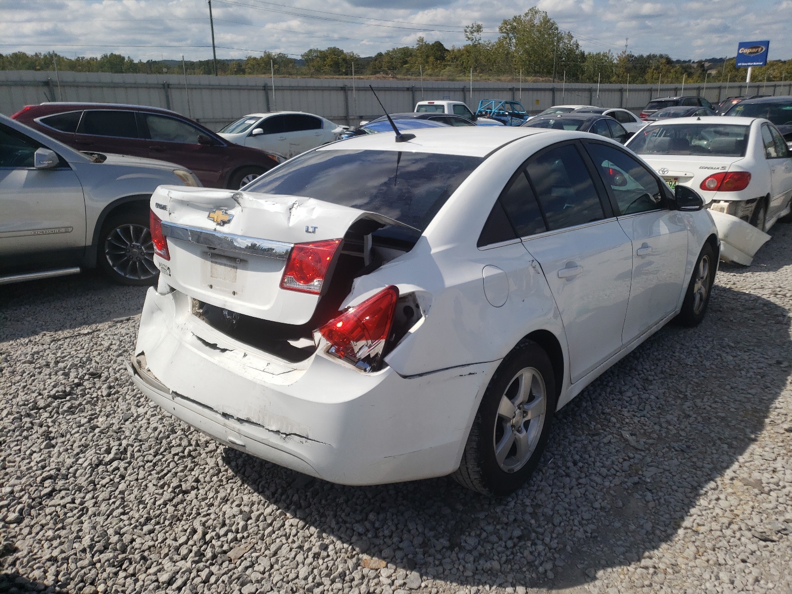 Photo 4 from auction – 2014 CHEVROLET CRUZE LT with VIN 1G1PC5SB4E7223490