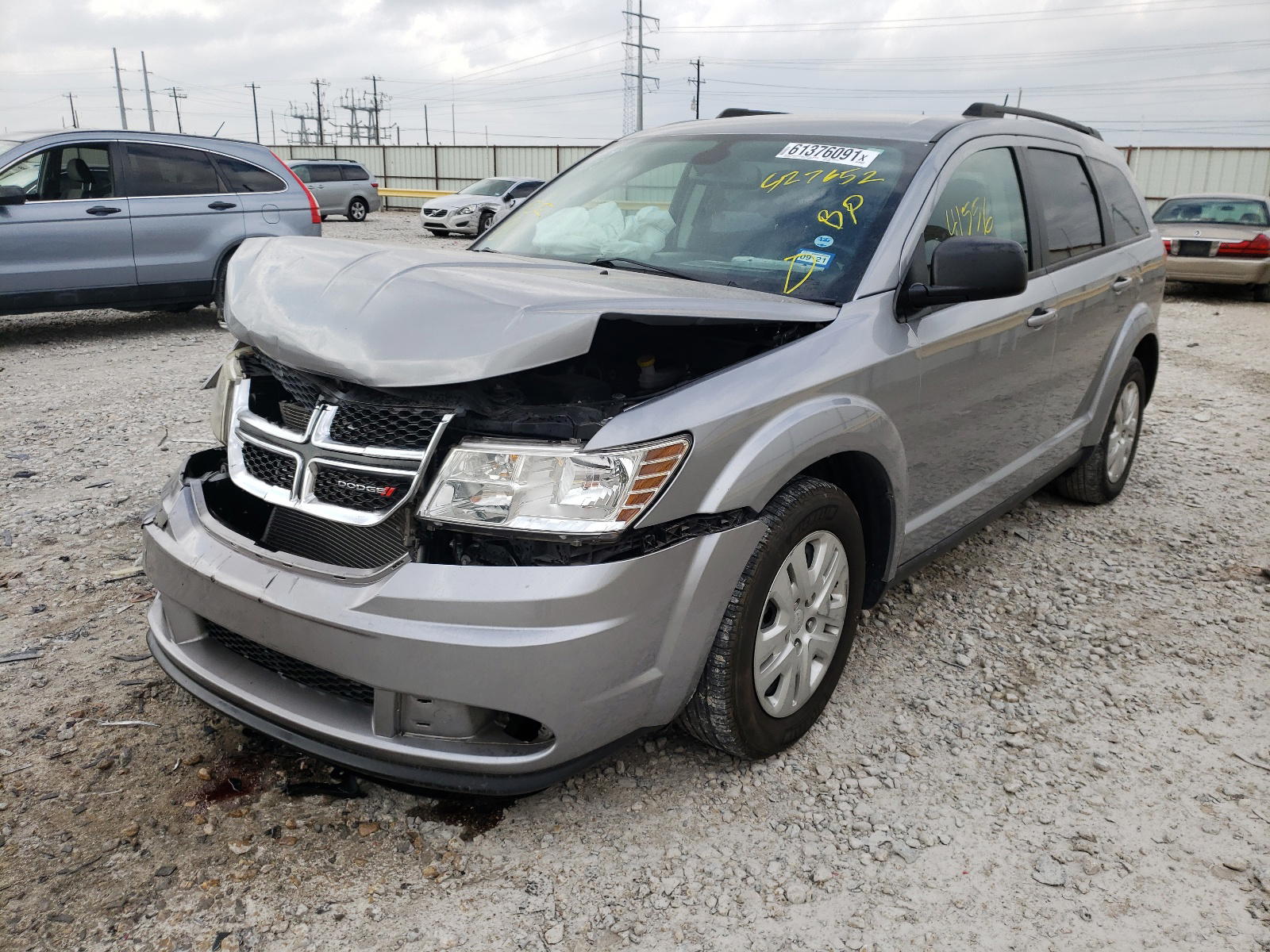 Photo 2 from auction – 2018 DODGE JOURNEY SE with VIN 3C4PDCAB5JT427652