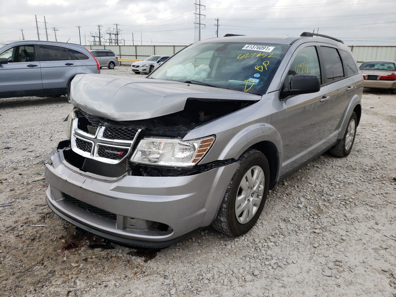 صورة رقم 2 من المزاد - 2018 DODGE JOURNEY SE مع VIN 3C4PDCAB5JT427652