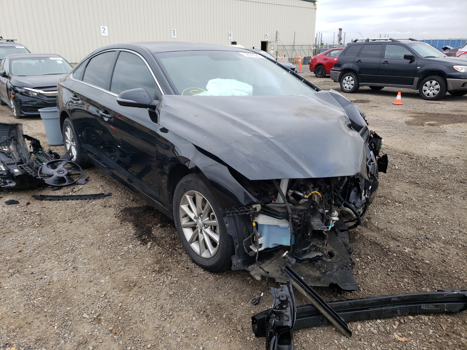Photo 1 from auction – 2019 HYUNDAI SONATA SE with VIN 5NPE24AF4KH754843