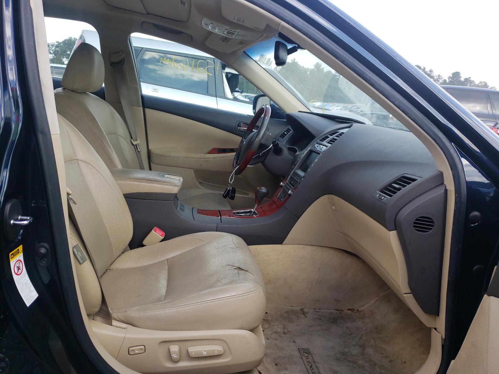 Photo 5 from auction – 2007 LEXUS ES 350 with VIN JTHBJ46G672035186