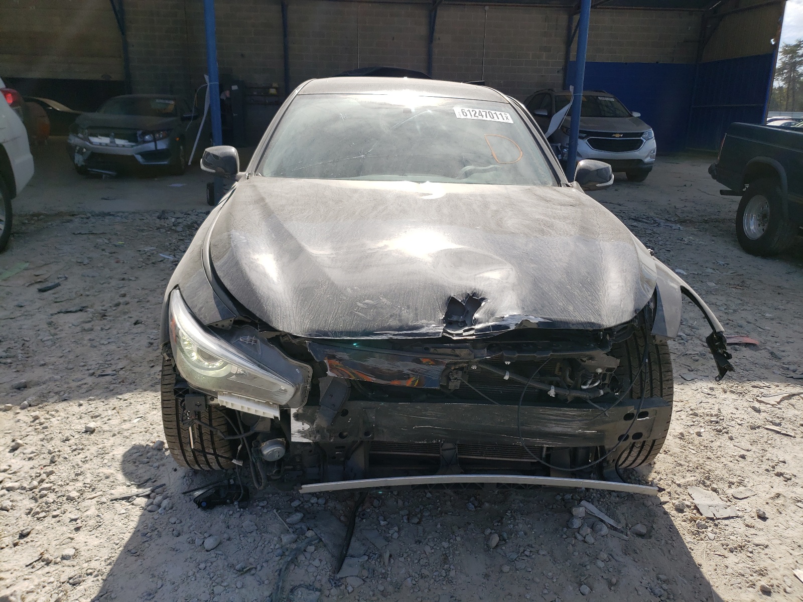 Photo 9 from auction – 2018 INFINITI Q50 LUXE with VIN JN1EV7AP4JM359554