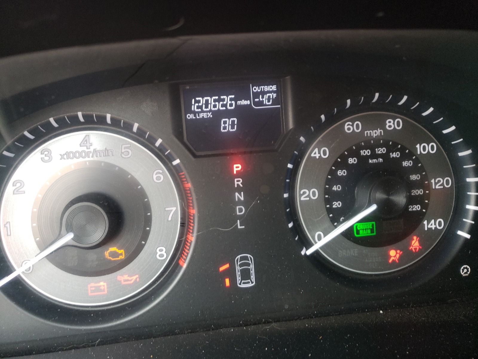 Photo 8 from auction – 2012 HONDA ODYSSEY EX with VIN 5FNRL5H67CB029215