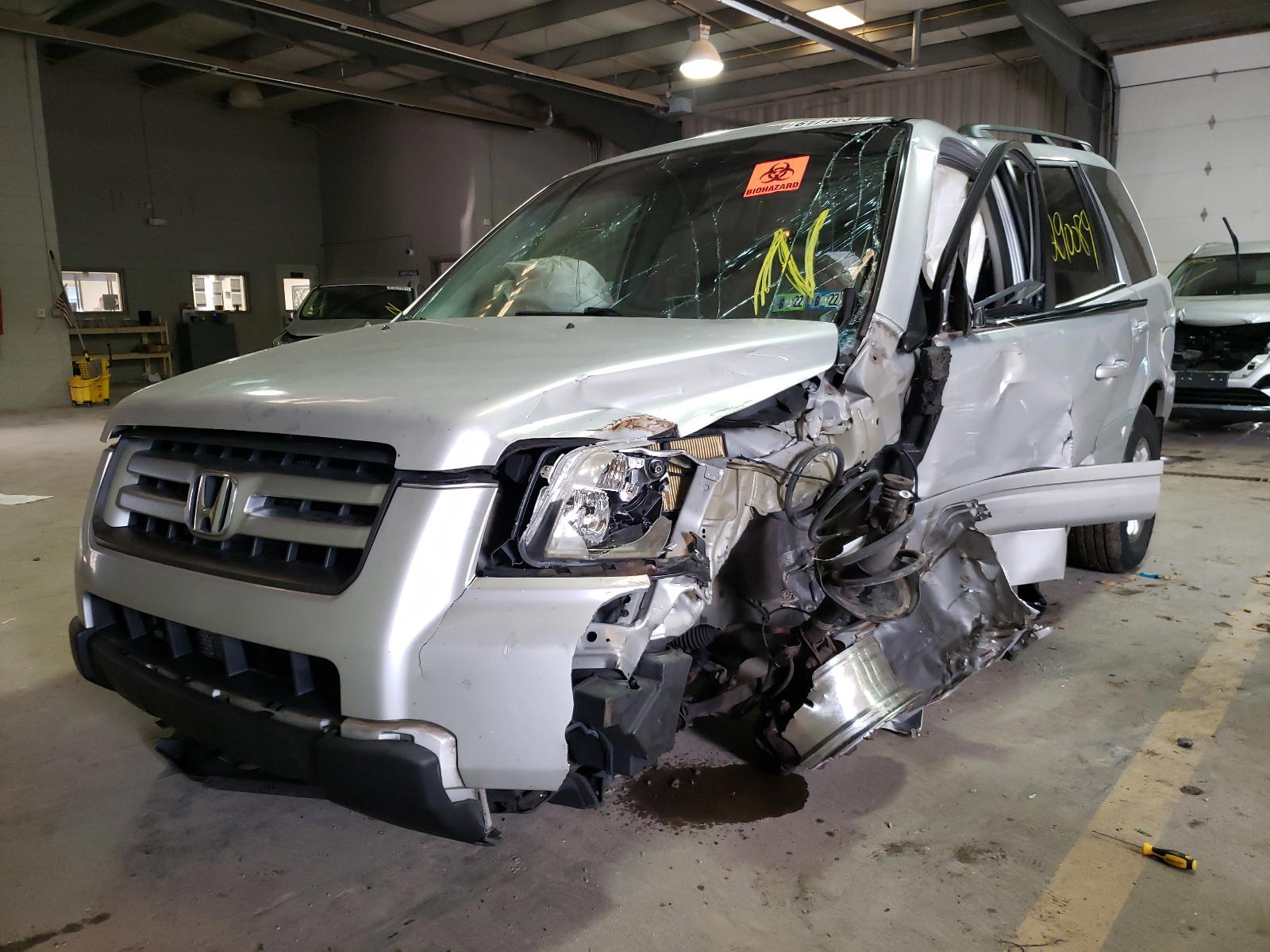 Photo 2 from auction – 2008 HONDA PILOT VP with VIN 5FNYF18248B043654