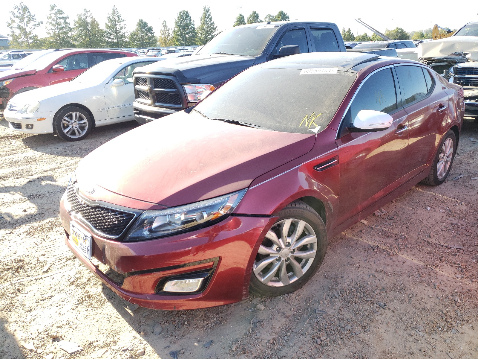 Photo 2 from auction – 2015 KIA OPTIMA EX with VIN 5XXGN4A7XFG496628