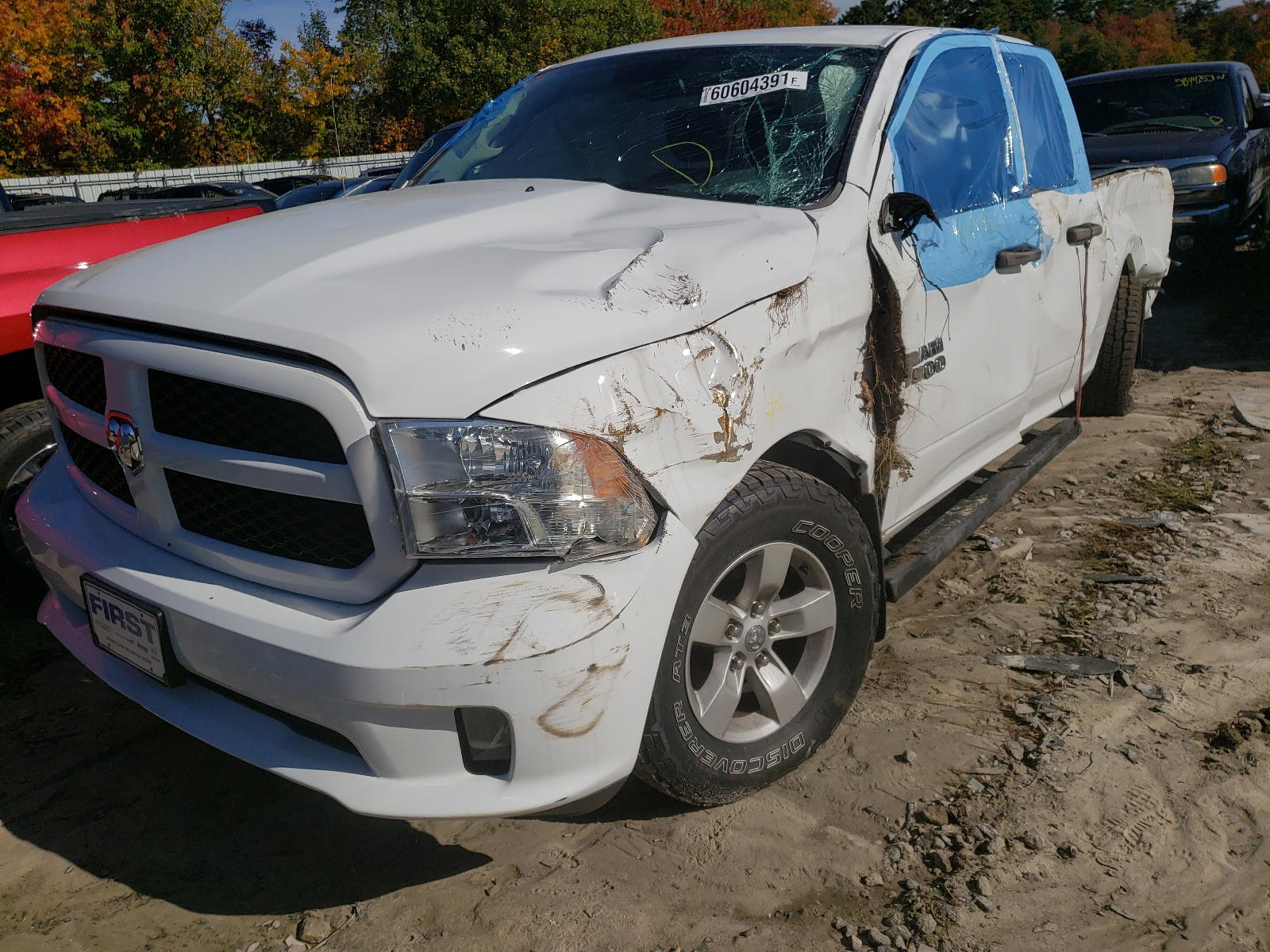 Photo 2 from auction – 2017 RAM 1500 ST with VIN 1C6RR7FT8HS649107