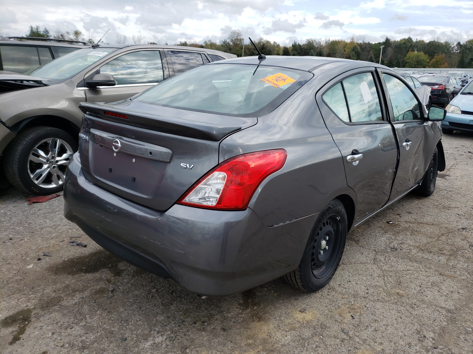 Photo 4 from auction – 2019 NISSAN VERSA S with VIN 3N1CN7AP6KL863476