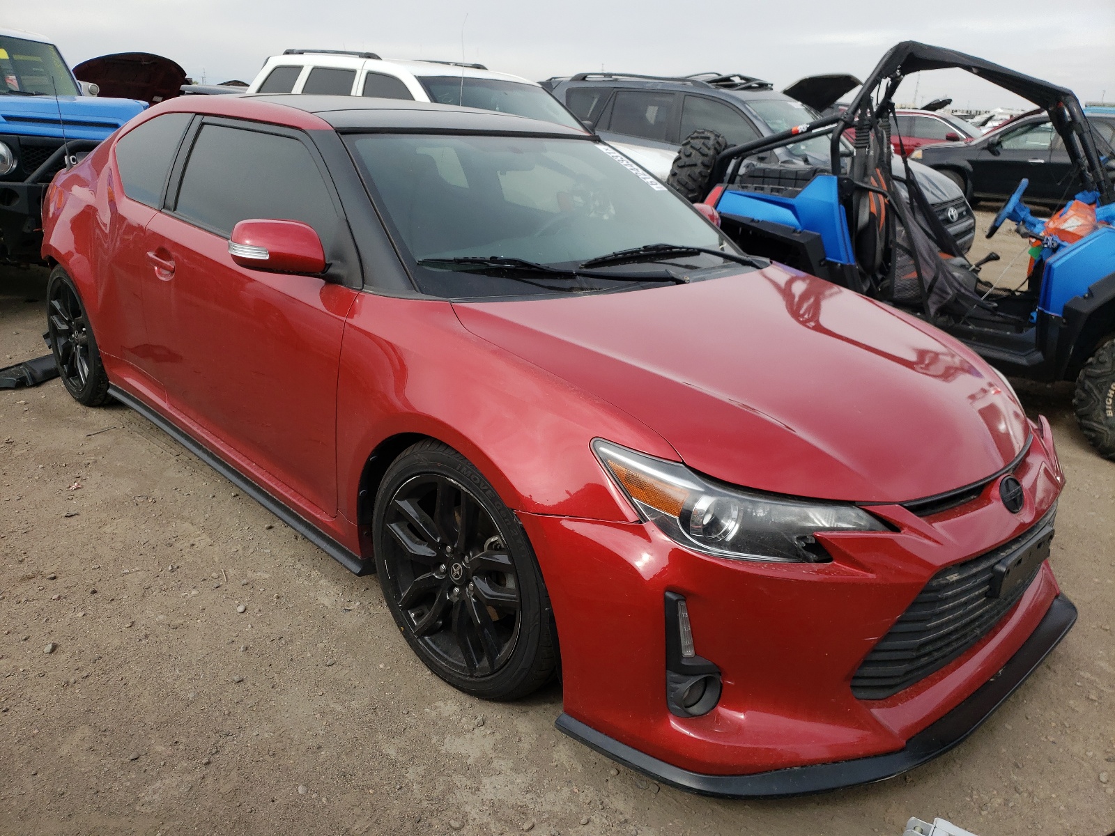 TOYOTA SCION TC 2016 with VIN JTKJF5C72GJ025584 - Photo from auction