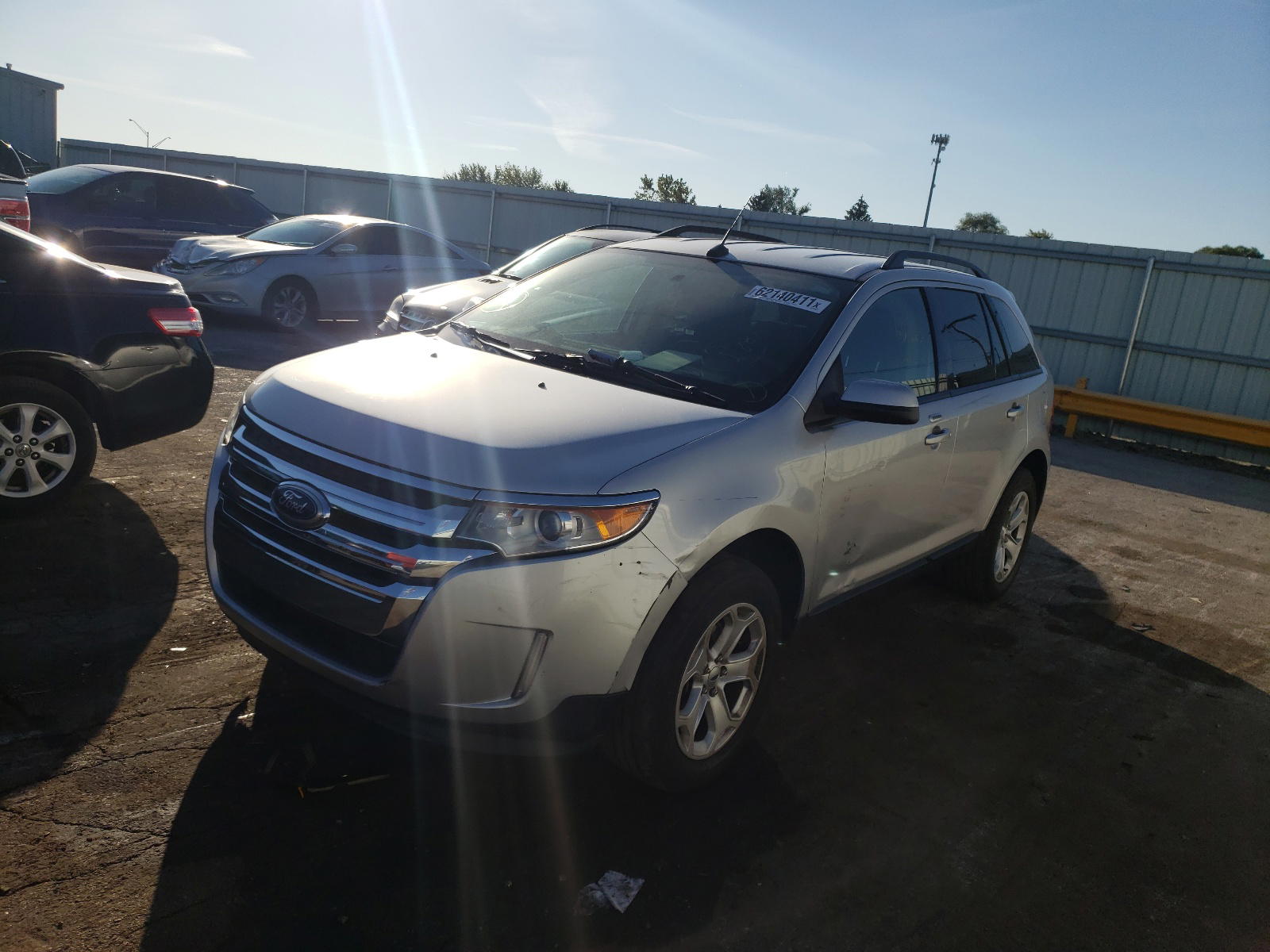 Photo 2 from auction – 2014 FORD EDGE SEL with VIN 2FMDK4JC9EBB54297
