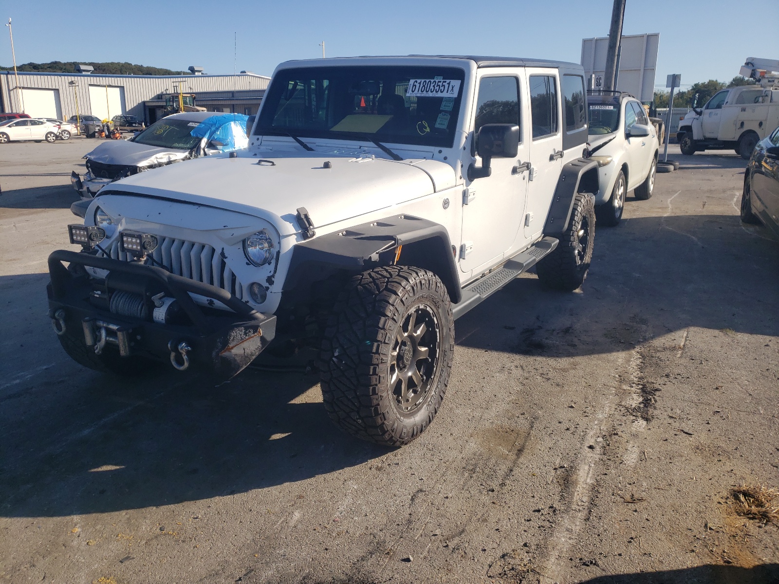 Photo 2 from auction – 2016 JEEP WRANGLER U with VIN 1C4BJWDG0GL188513