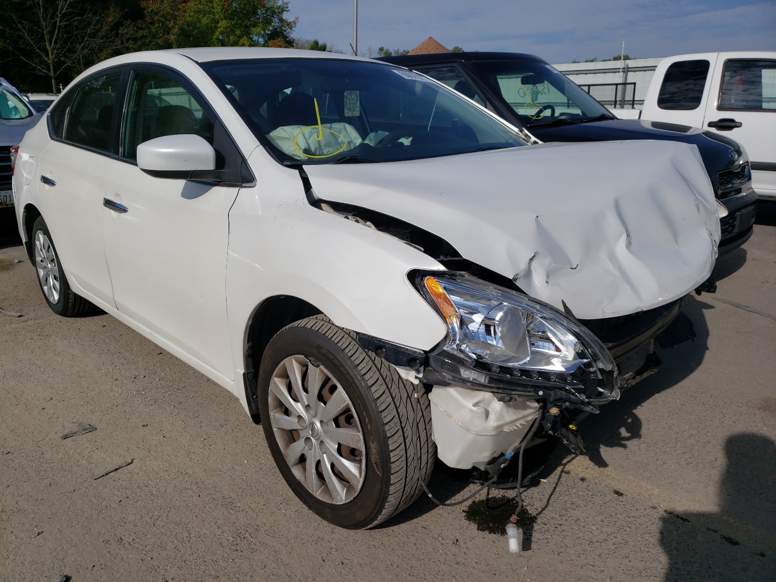 Photo 1 from auction – 2014 NISSAN SENTRA S with VIN 3N1AB7AP3EL644253