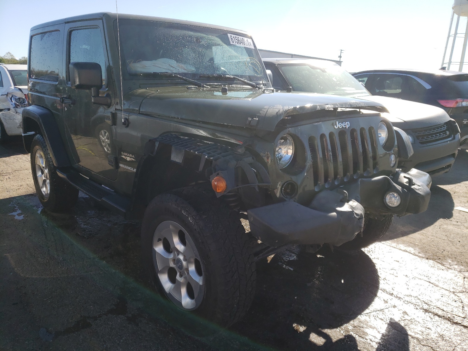 Photo 1 from auction – 2015 JEEP WRANGLER S with VIN 1C4AJWBG1FL585564