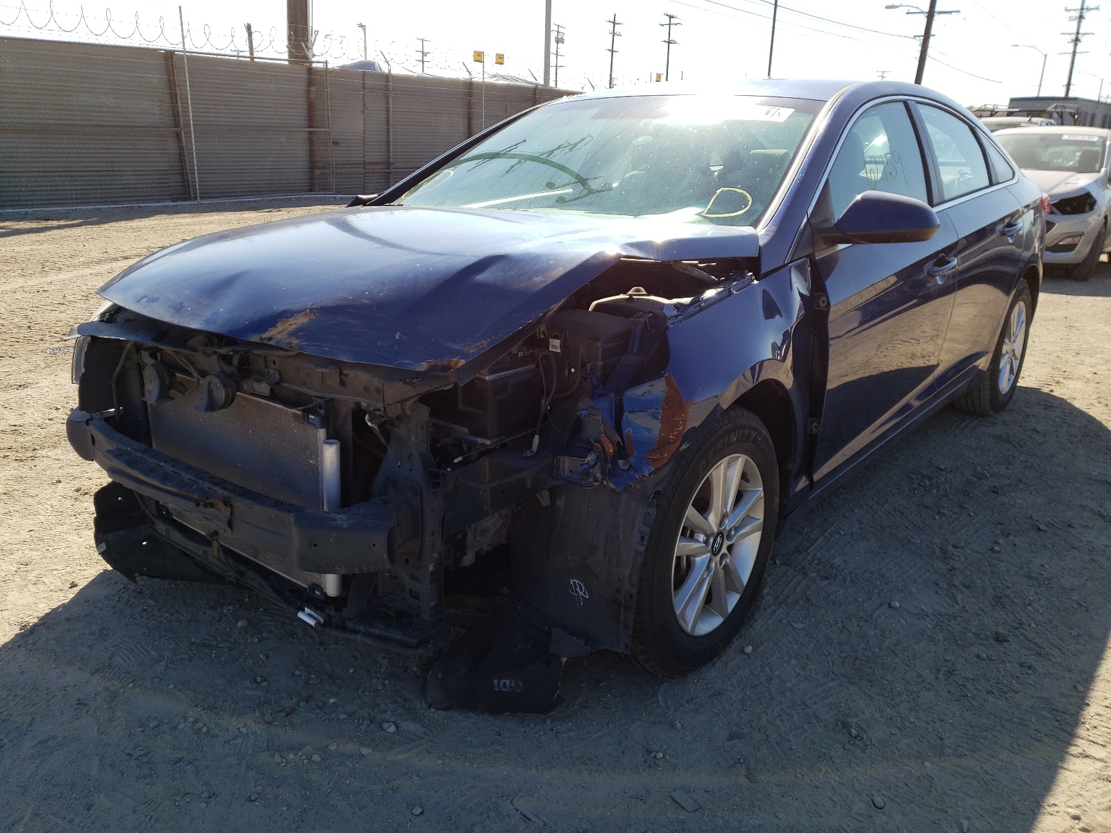 Photo 2 from auction – 2017 HYUNDAI SONATA SE with VIN 5NPE24AF6HH581478