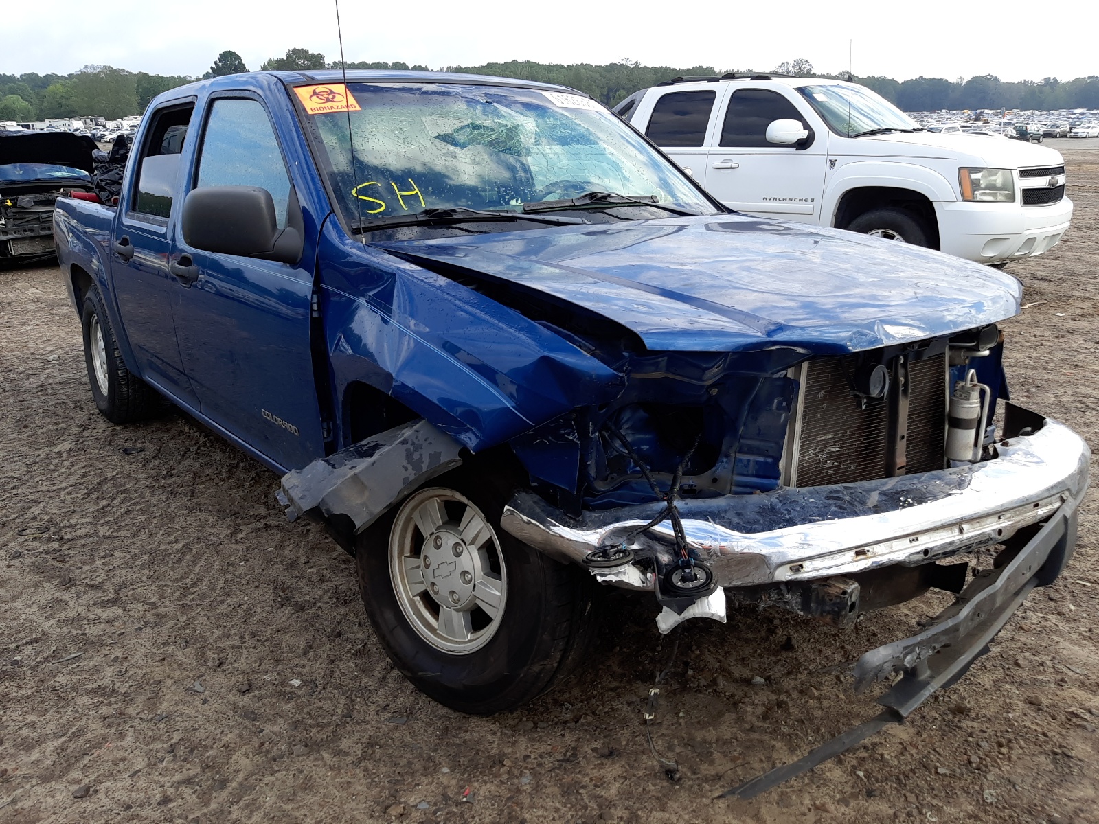 Photo 1 from auction – 2005 CHEVROLET COLORADO with VIN 1GCCS136358223302