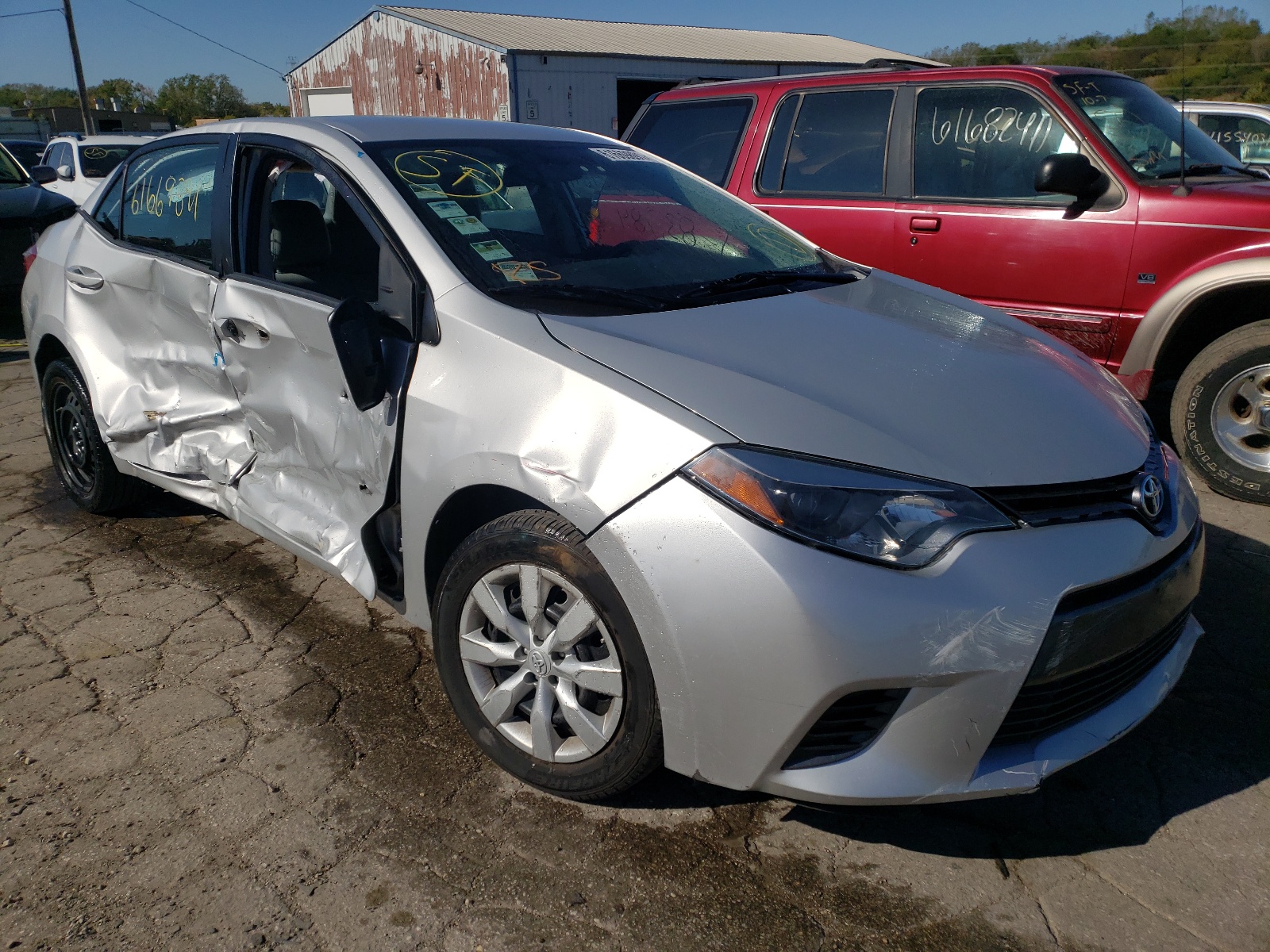 TOYOTA COROLLA L 2016 with VIN 2T1BURHE9GC564215 - Photo from auction