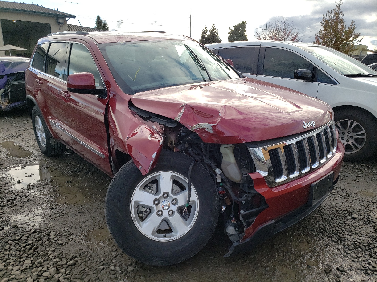 JEEP GRAND CHER 2012 with VIN 1C4RJFAG9CC304241 - Photo from auction