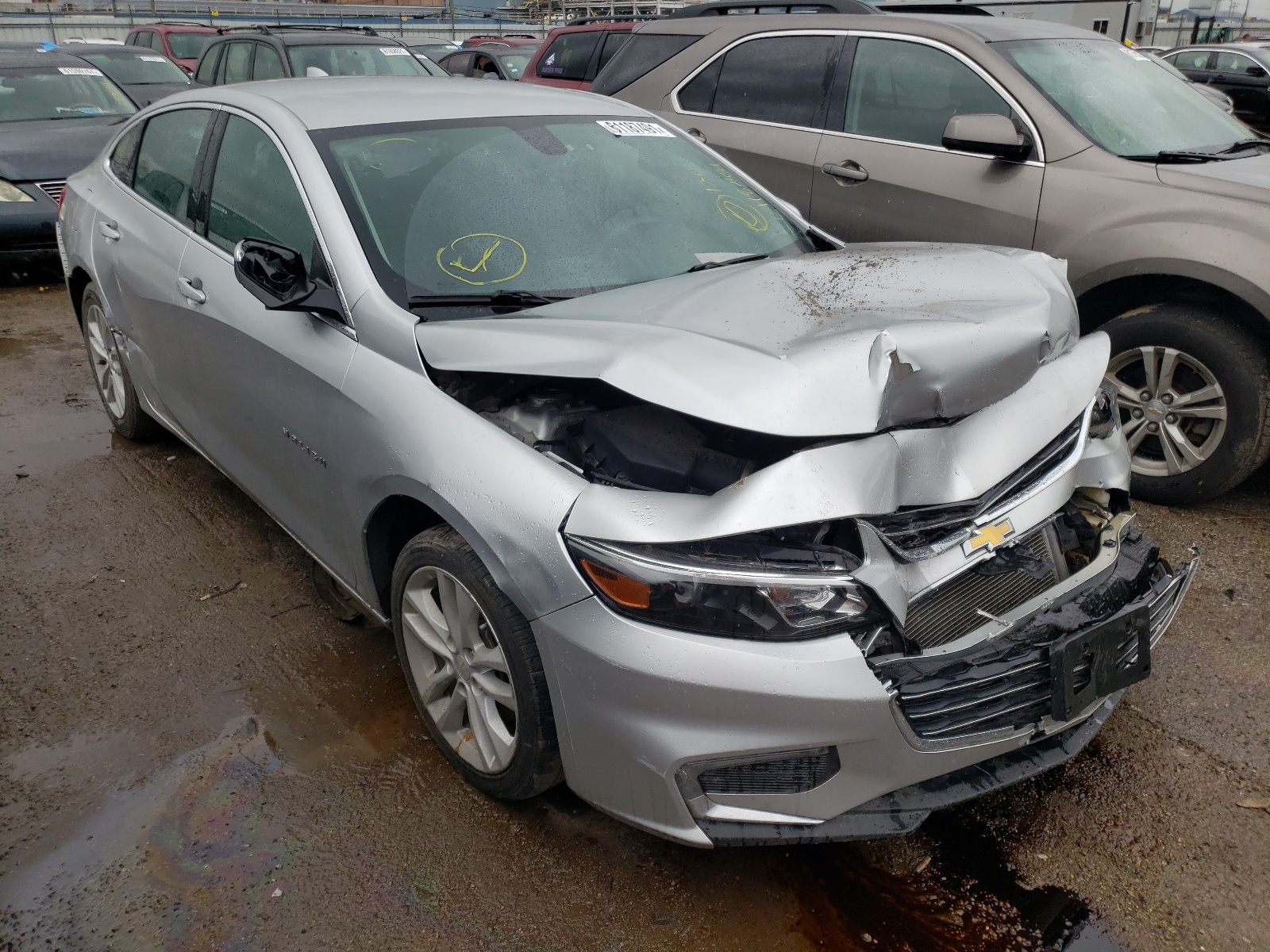 Photo 1 from auction – 2018 CHEVROLET MALIBU LT with VIN 1G1ZD5ST6JF124636
