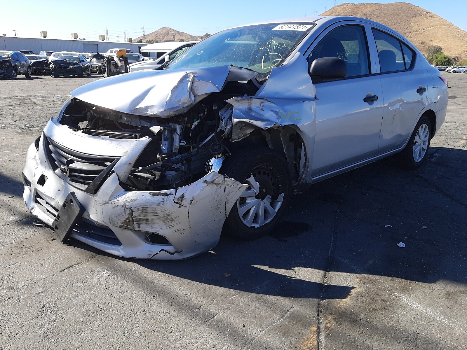 Photo 2 from auction – 2014 NISSAN VERSA with VIN 3N1CN7APXEL821445