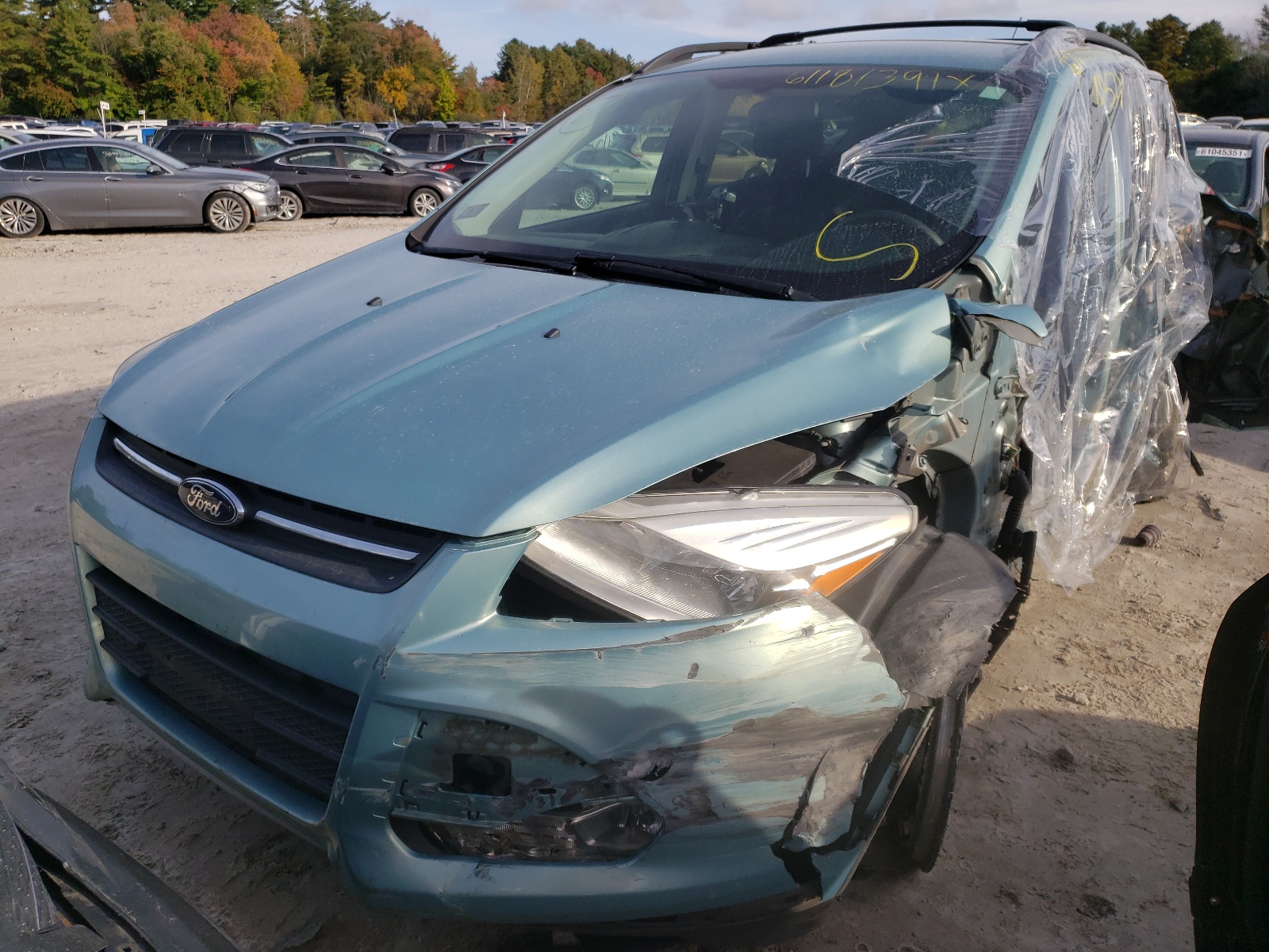 Photo 2 from auction – 2013 FORD ESCAPE SE with VIN 1FMCU0GX7DUB68376