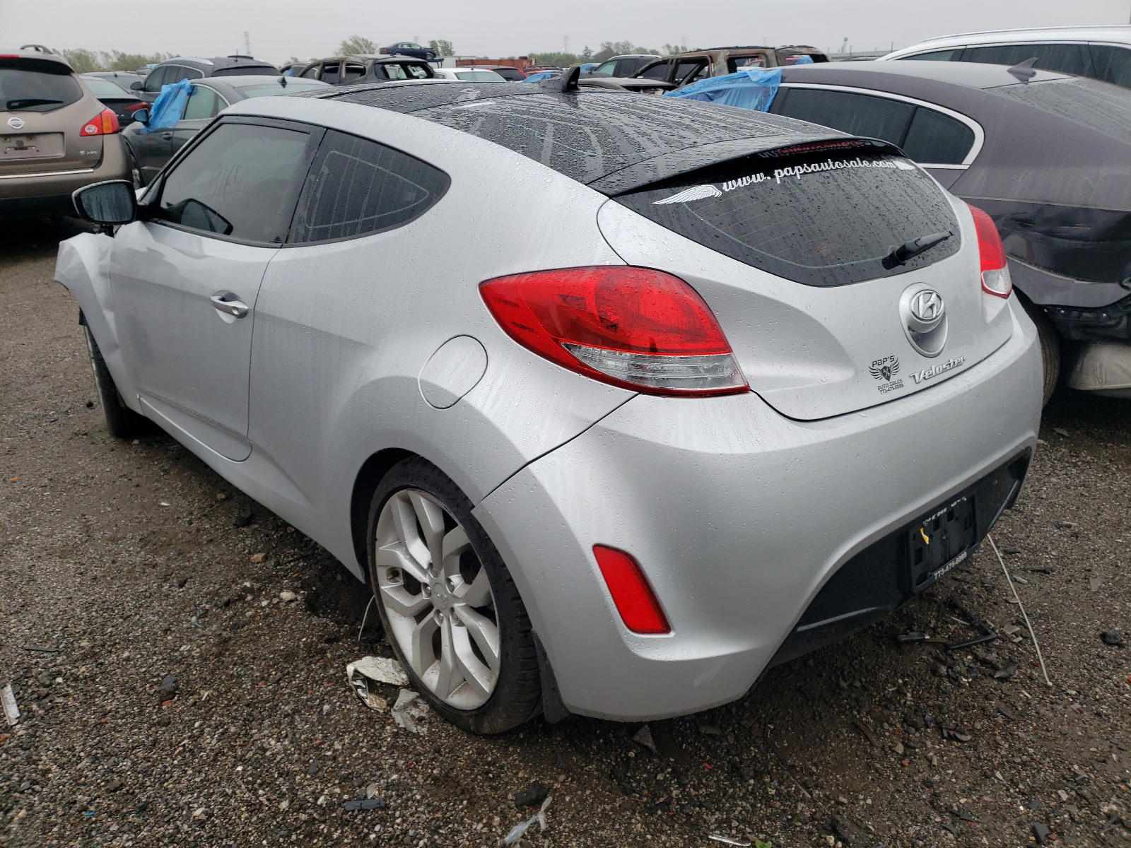 Photo 3 from auction – 2012 HYUNDAI VELOSTER with VIN KMHTC6AD0CU030956