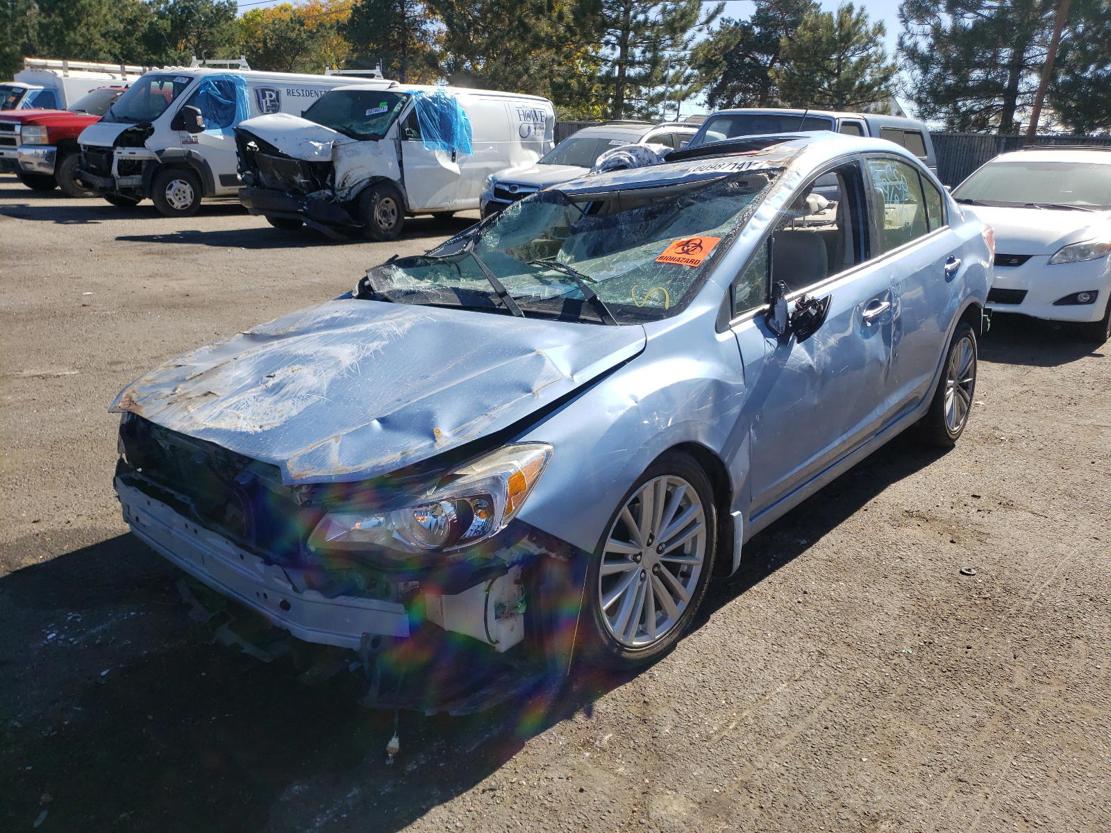 Photo 2 from auction – 2012 SUBARU IMPREZA LI with VIN JF1GJAH63CH007613