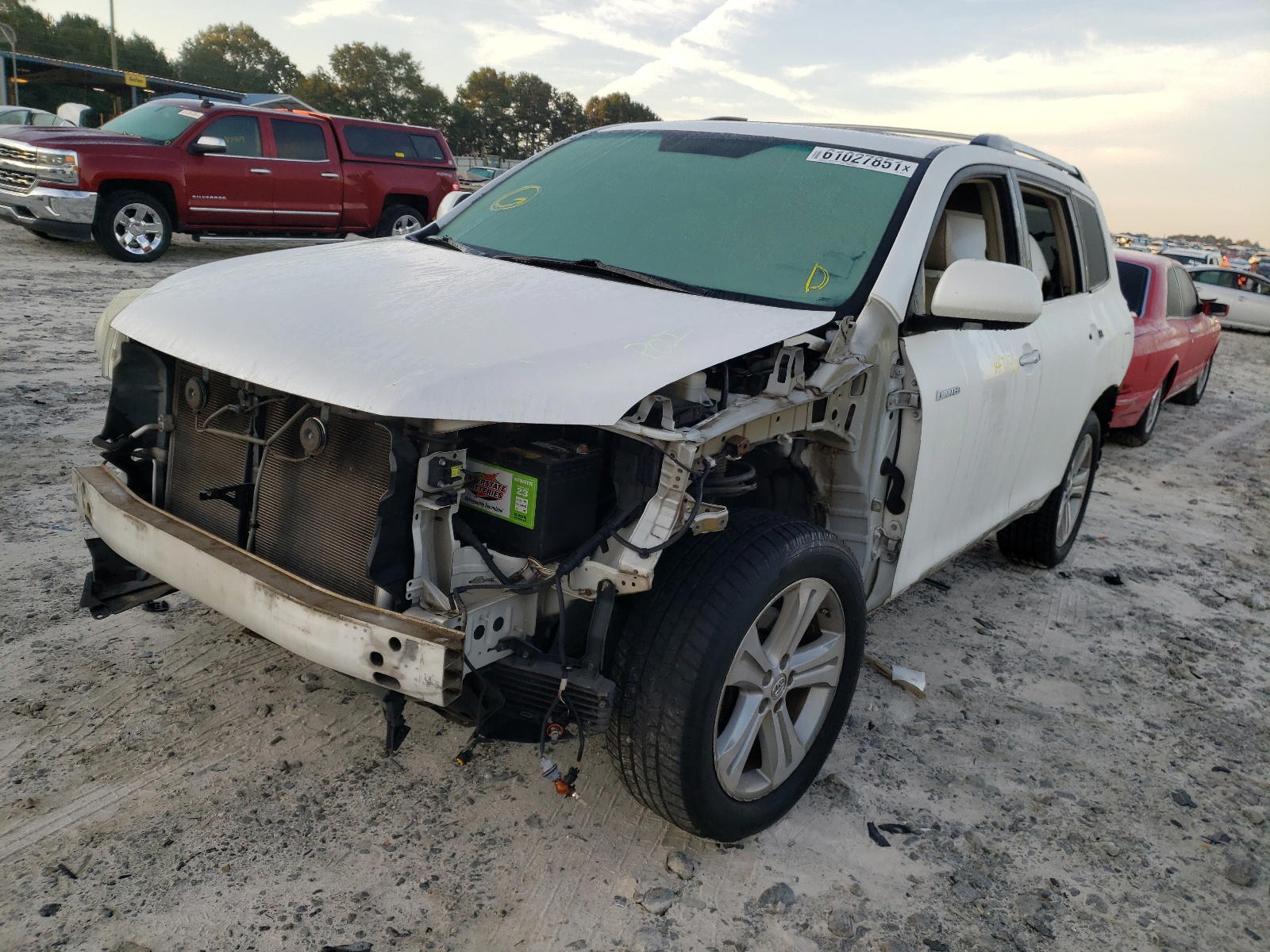 Photo 2 from auction – 2012 TOYOTA HIGHLANDER with VIN 5TDYK3EH2CS076141
