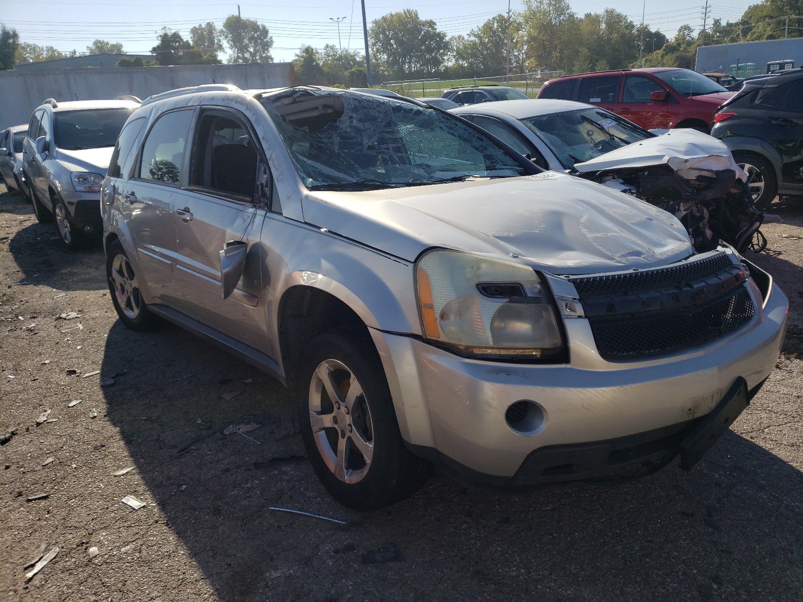 CHEVROLET EQUINOX LT 2007 with VIN 2CNDL63F876082505 - Photo from auction