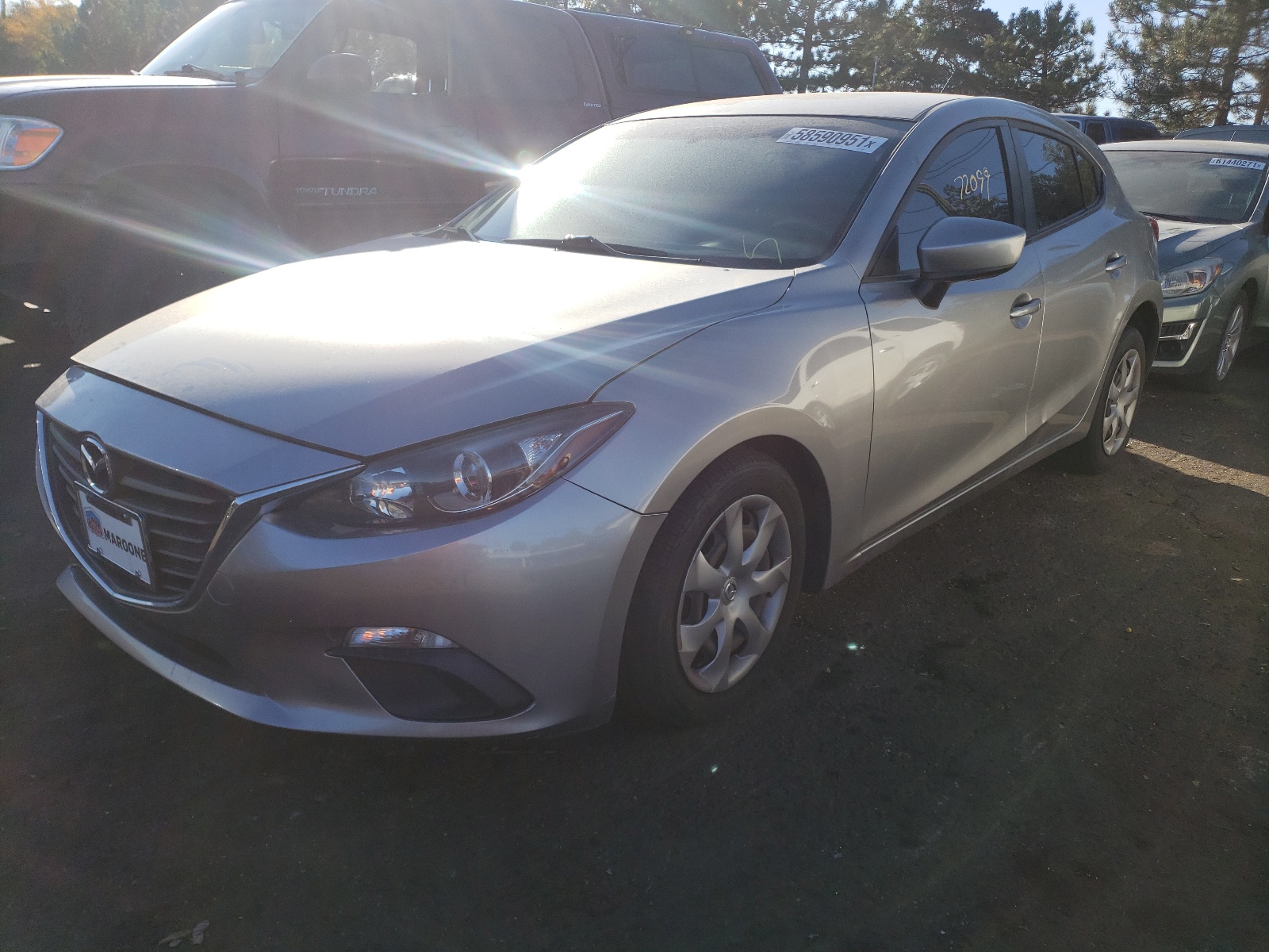 Photo 2 from auction – 2015 MAZDA 3 SPORT with VIN 3MZBM1K79FM145831