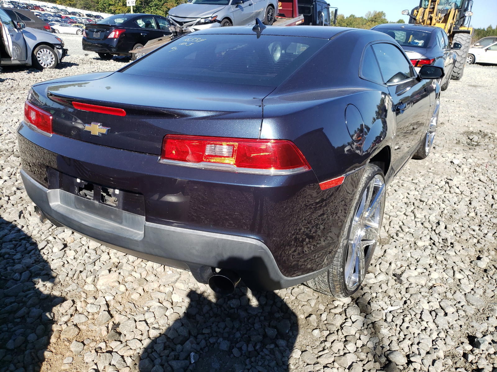Photo 4 from auction – 2014 CHEVROLET CAMARO LS with VIN 2G1FA1E30E9163138